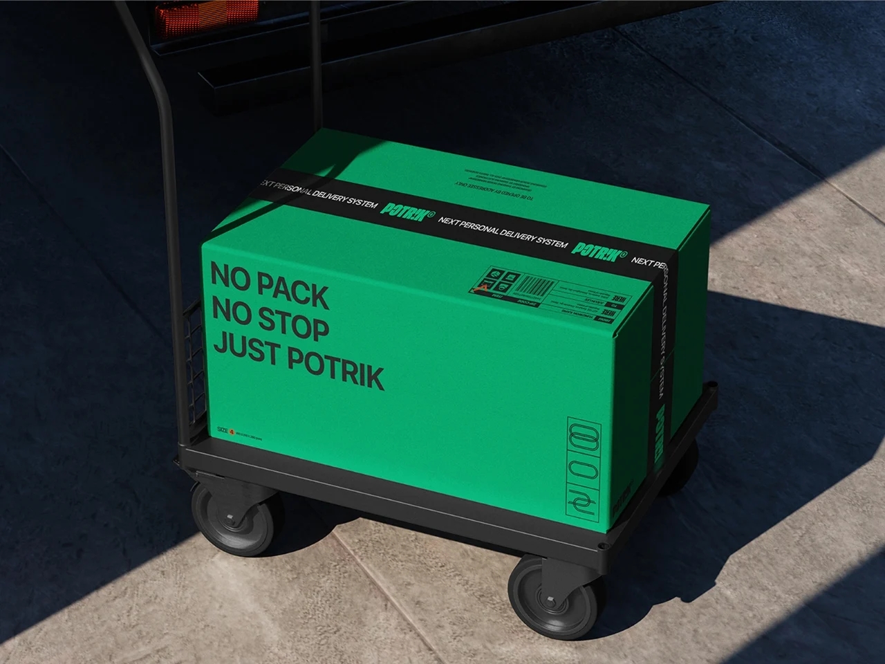 POTRIK，Modular shared mobile distribution system，conceptual design，vehicle，