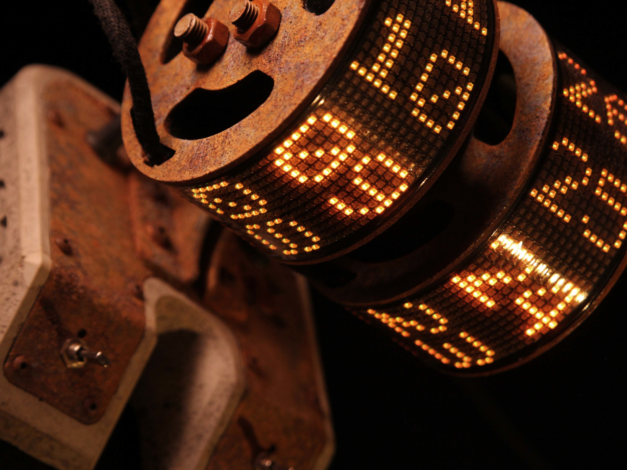 Crydal Scroll Clock，Crystal Rolling Clock，Arts and Crafts，Tabletop decoration，