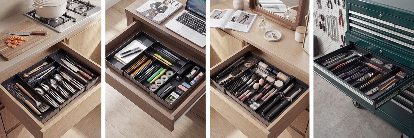 Kitchen supplies, knife and fork storage box, drawer, tableware，Knife and fork storage box, kitchen, European and American kitchen, knife and fork，