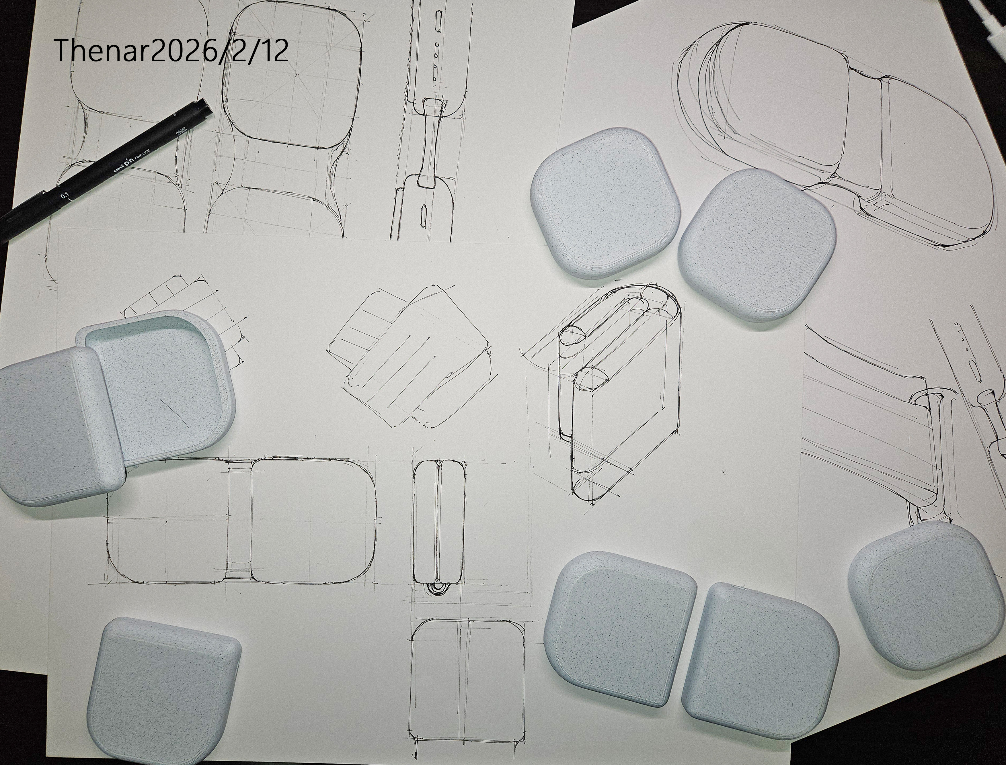 Hand warmer，product design，