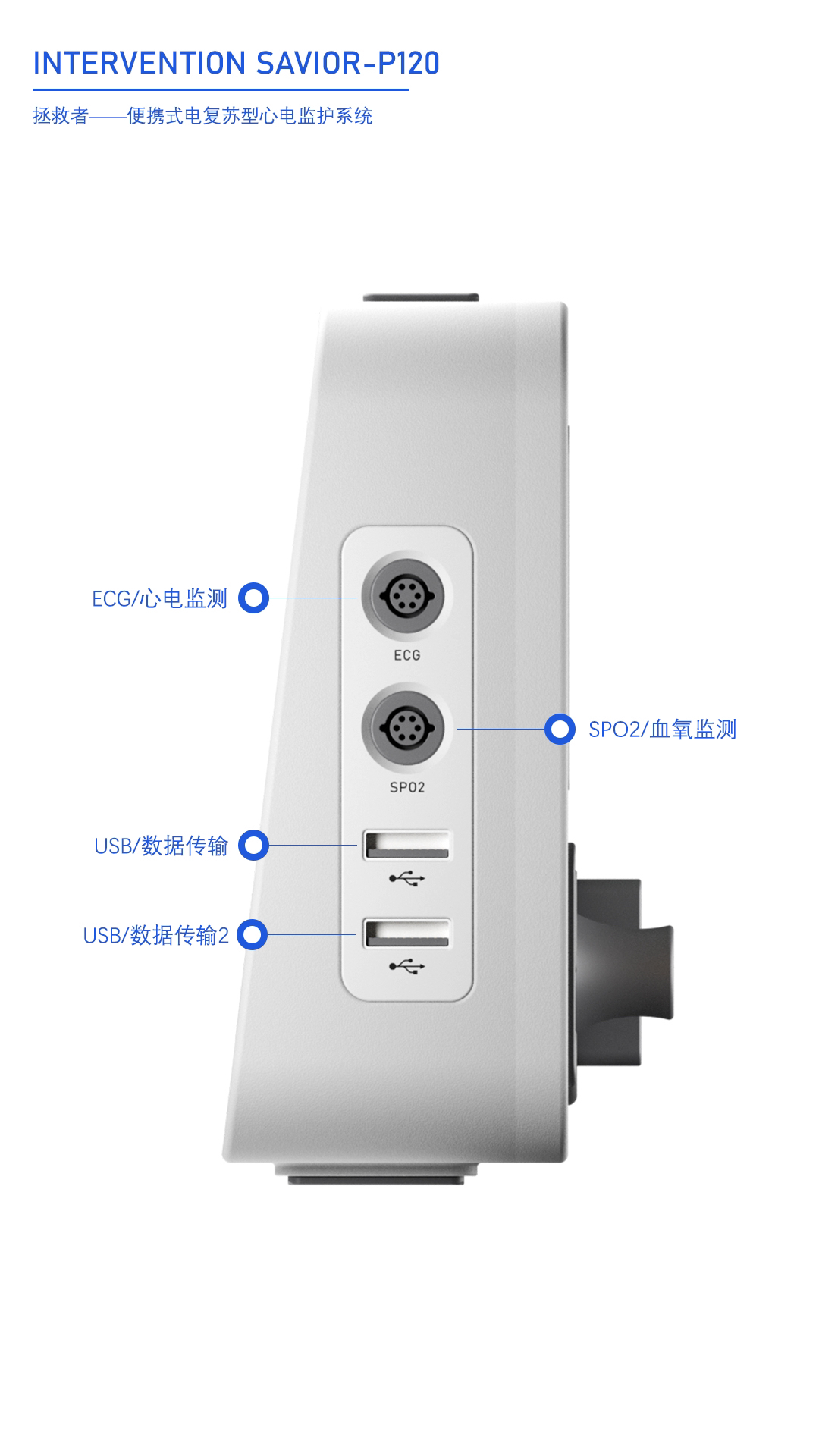 ECG monitor，Medical products，Health care，industrial design，