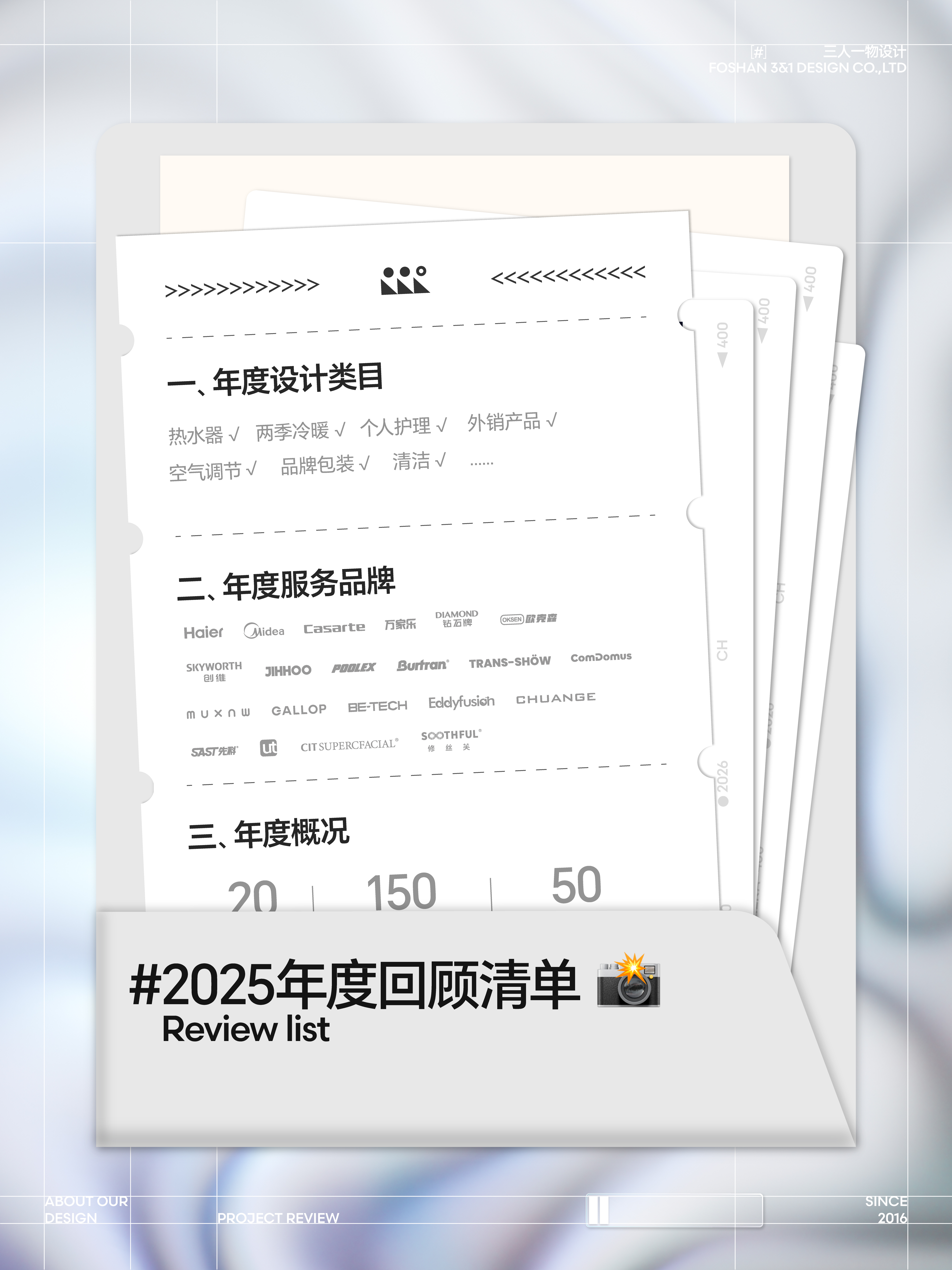 Annual Review，Annual summary，Annual report，Industrial Design Collection，product design，Polaroid，