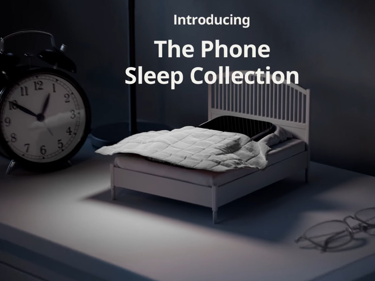 IKEA，Mobile phone mini bed，Digital Detox，Receive，Sleep Hygiene，