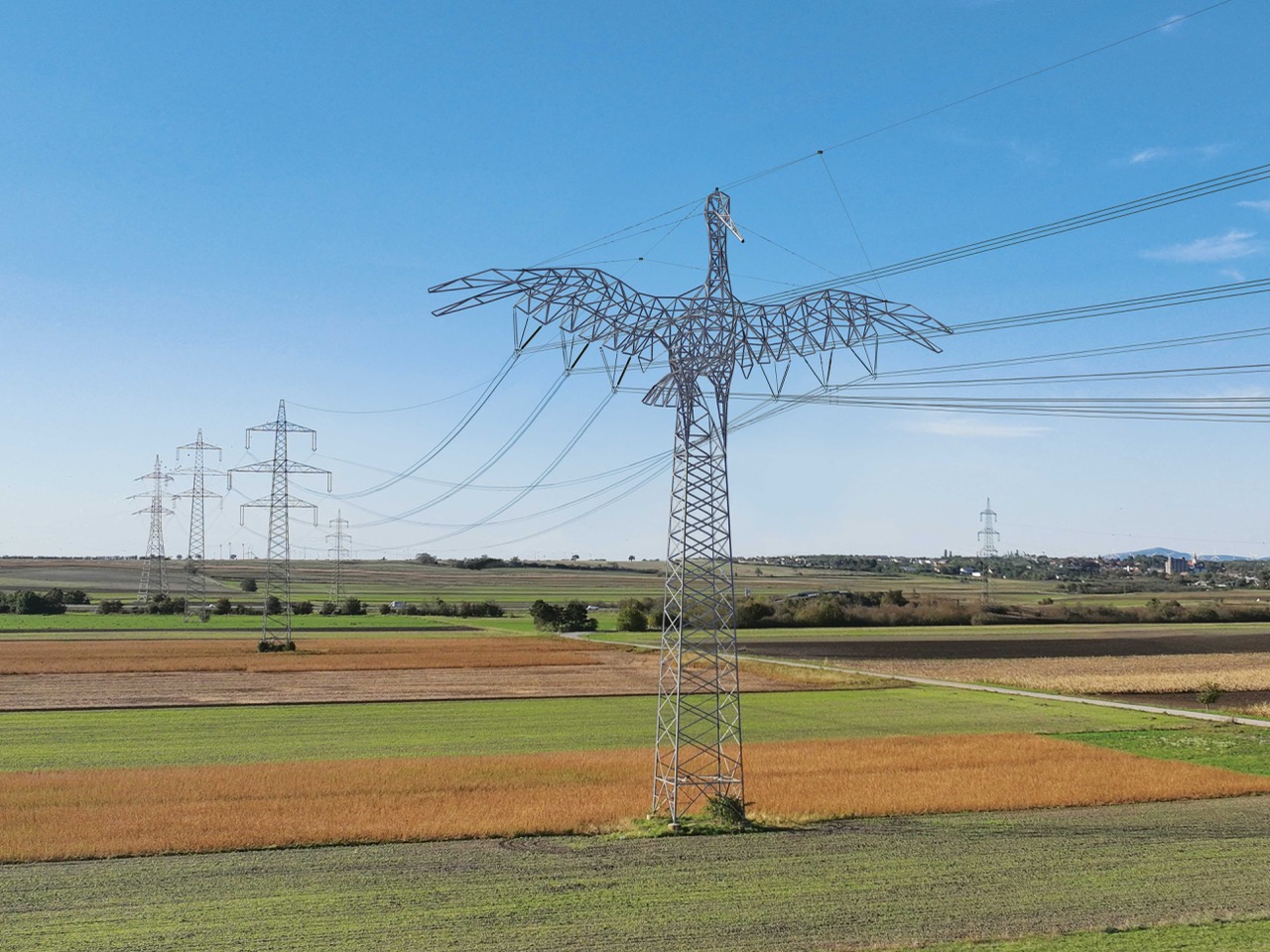 Austrian Electric Tower Art，Corridor Renovation，deer fox bird，National Safari Park，