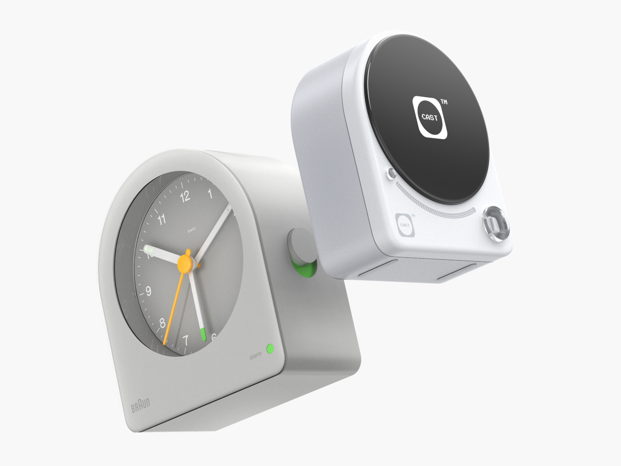 Desktop clock，AI Conference Minutes，Intelligent office，Secretary of the Conference，Braun Wind，