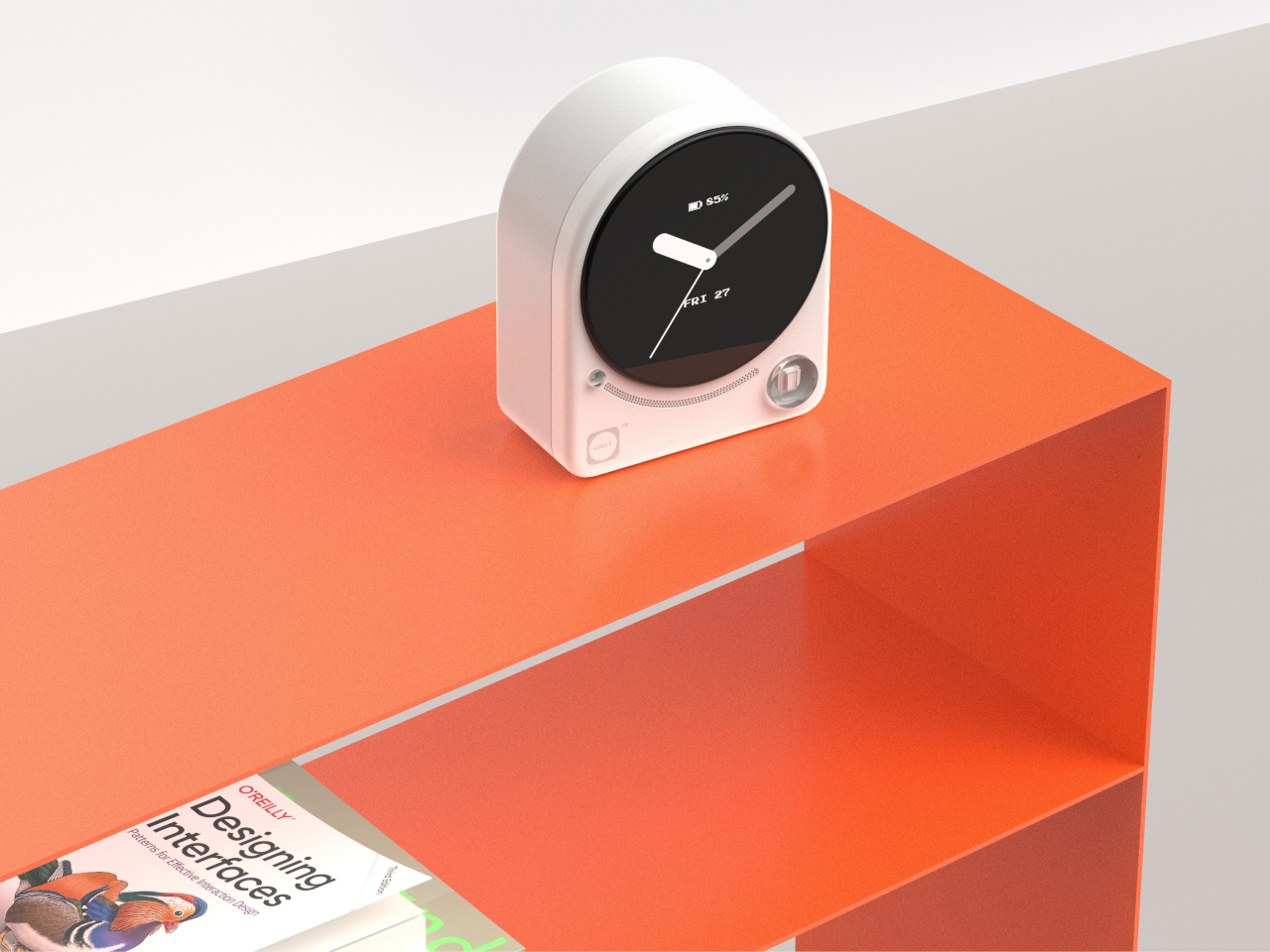 Desktop clock，AI Conference Minutes，Intelligent office，Secretary of the Conference，Braun Wind，