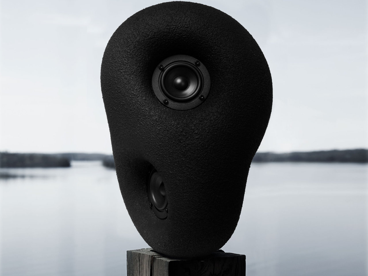 Stone Speaker，Stone Texture，natural texture，Sound sculpture，Art home，