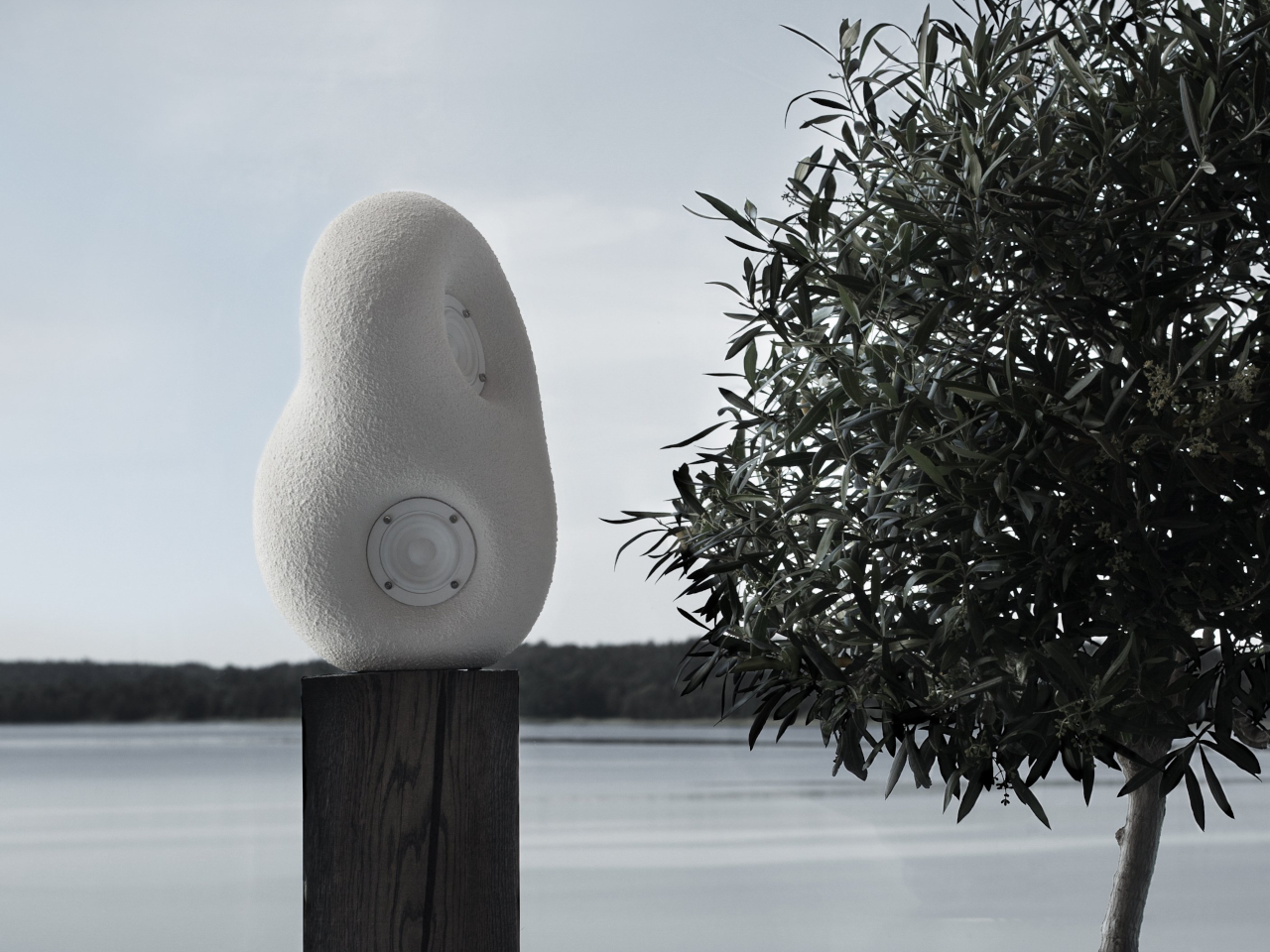 Stone Speaker，Stone Texture，natural texture，Sound sculpture，Art home，