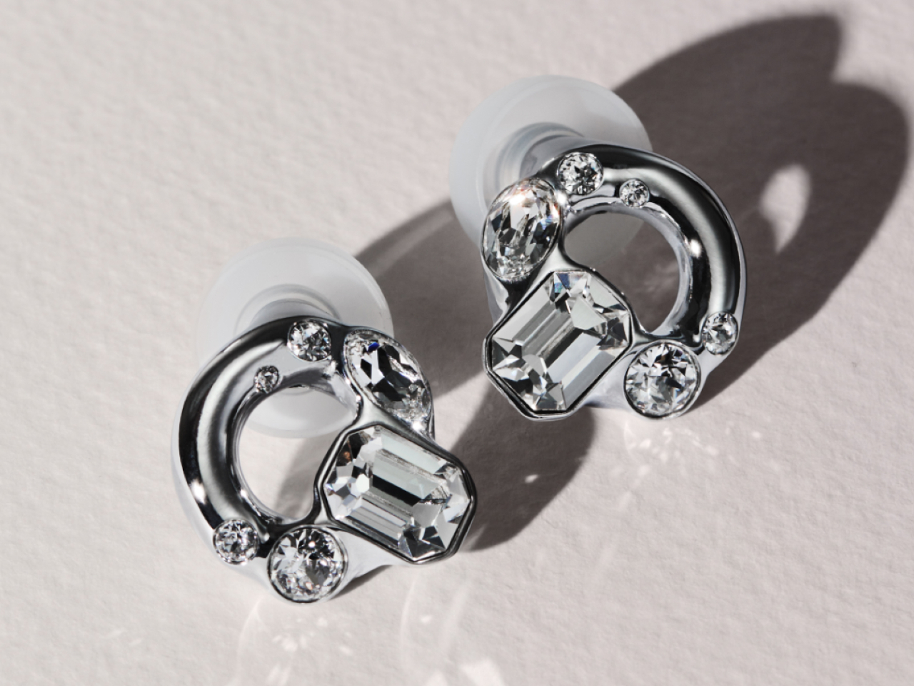 Earplugs，SWAROVSKI，Experience 2，loop，Crystal Cutting，