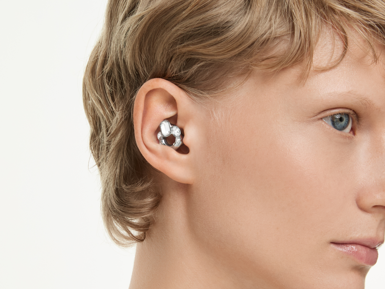 Earplugs，SWAROVSKI，Experience 2，loop，Crystal Cutting，