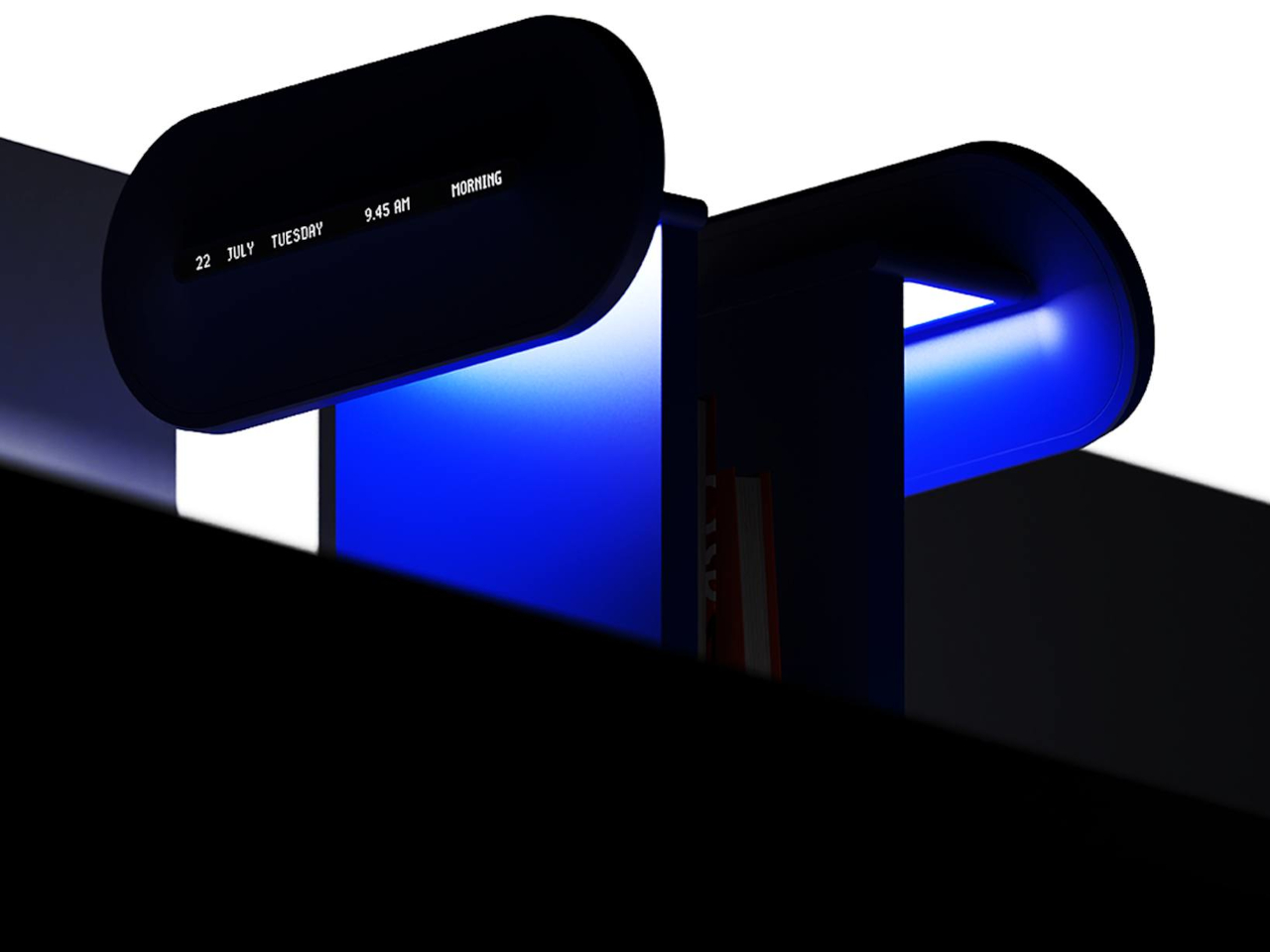 Bauhaus ，Desk lamp，Minimal Circle，adjustable arm，Rend，