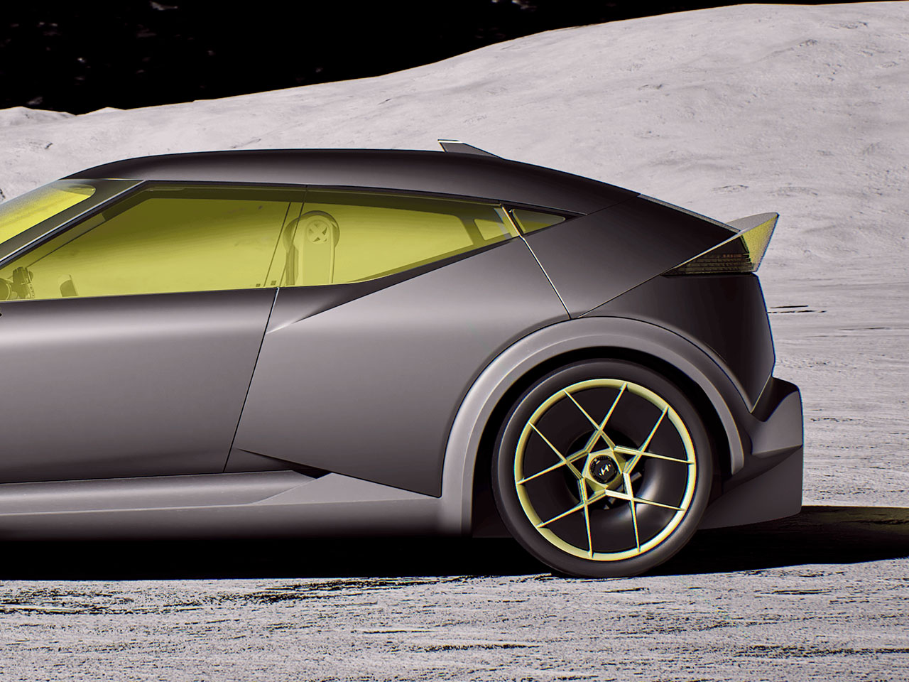 Concept Three，Concept Three，The Art of Steel，The Art of Steel，Electric concept vehicle，Electric concept vehicle，sharp geometry，sharp geometry，