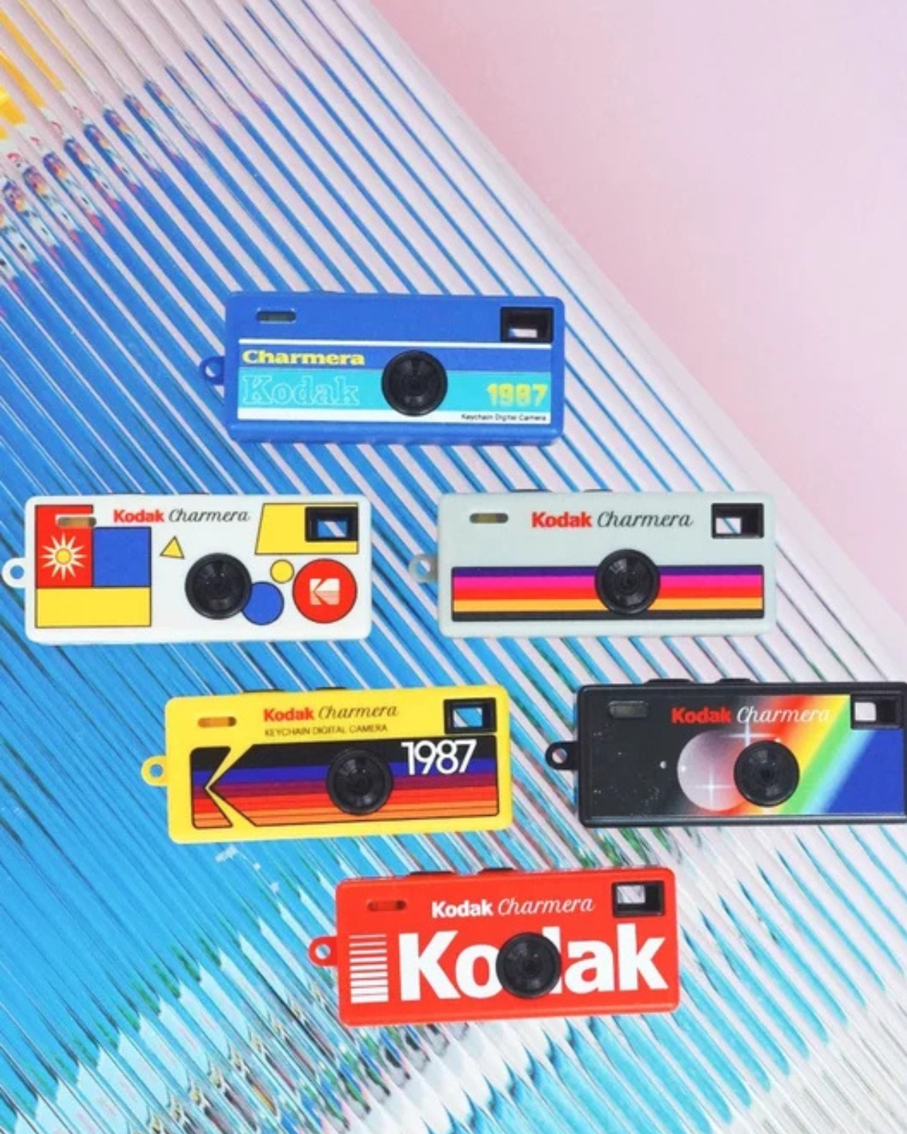 Kodak Charm-era，Digital camera，Retro，Keychain size，Pat and Pass，