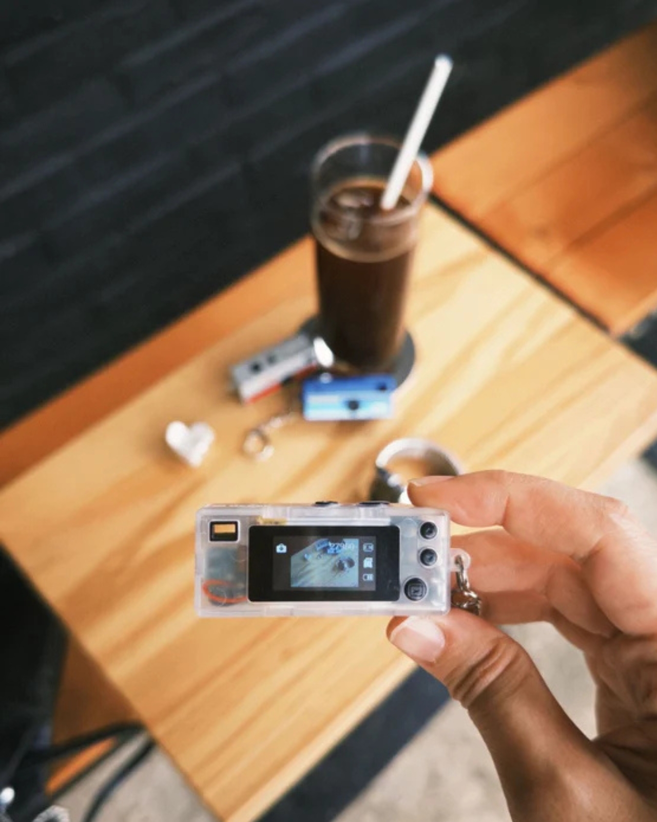 Kodak Charm-era，Digital camera，Retro，Keychain size，Pat and Pass，