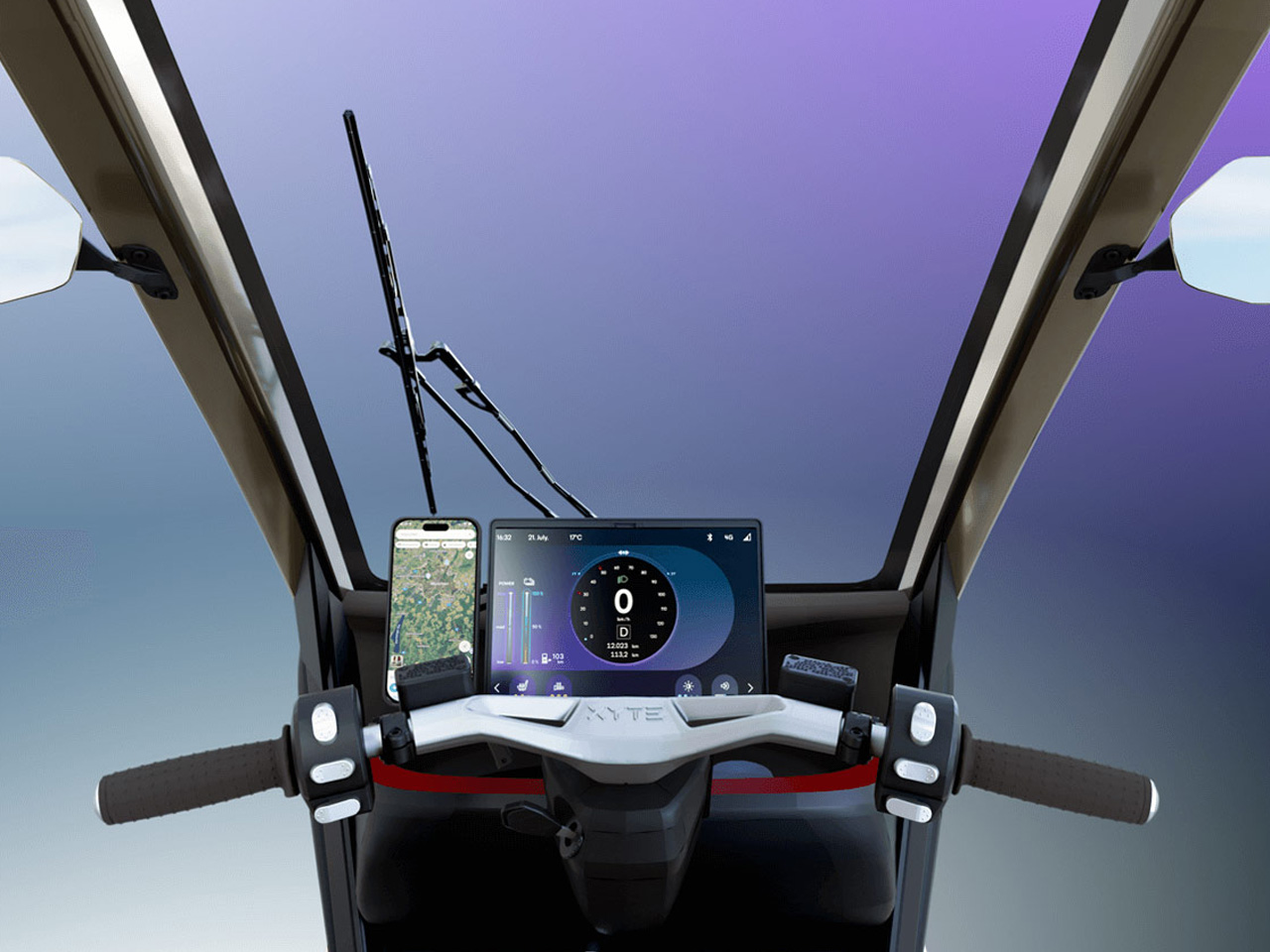 Airbag vest，Xyte One，Bicycle without helmet，，