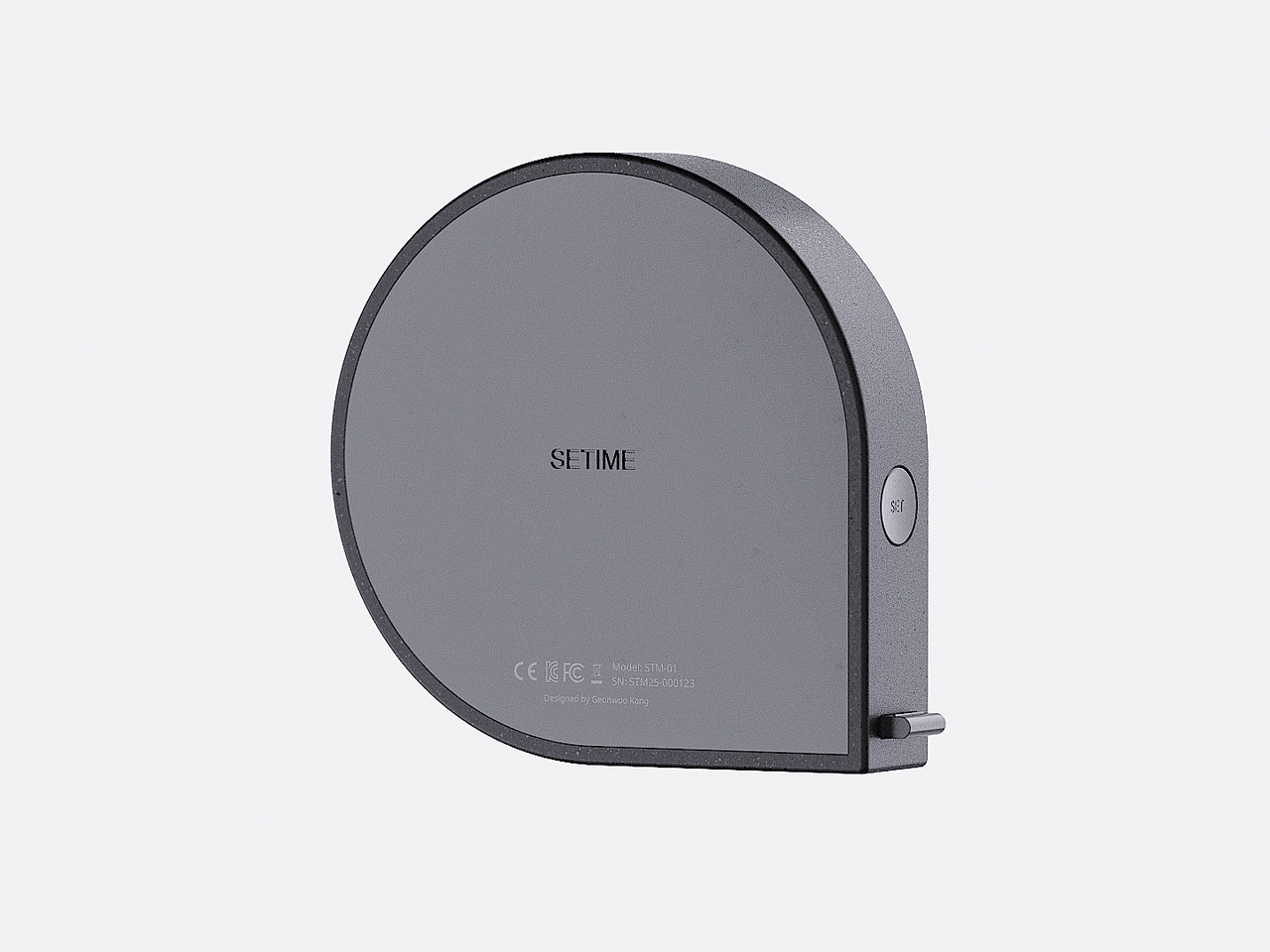 Setime，Tape Measure Clock，Interactive Clock，Physical time，time touch，