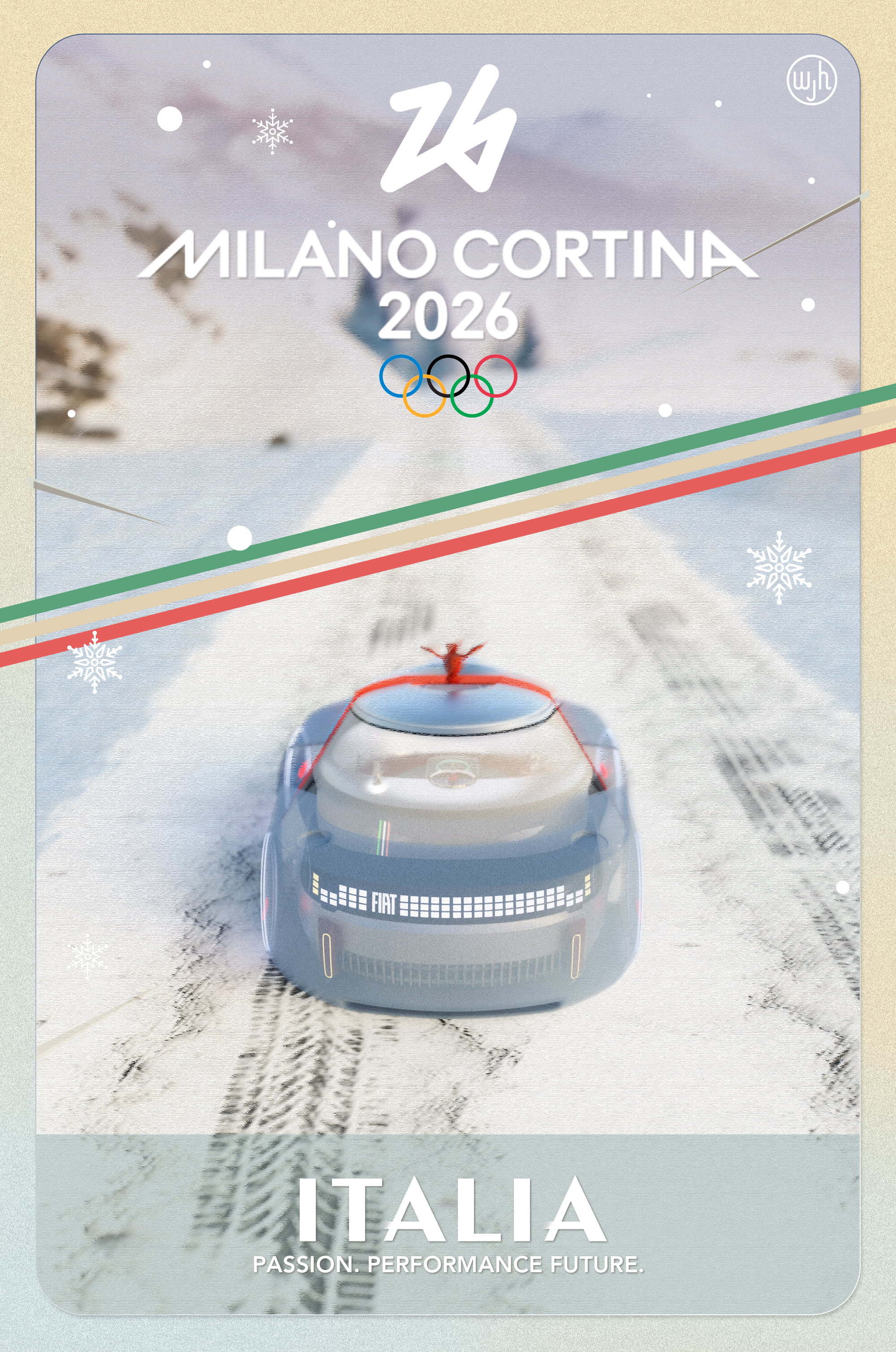 Automobile design，Vehicle design，rca，Royal Academy of Arts，Fiat，chosen，Italy，Winter Olympics，