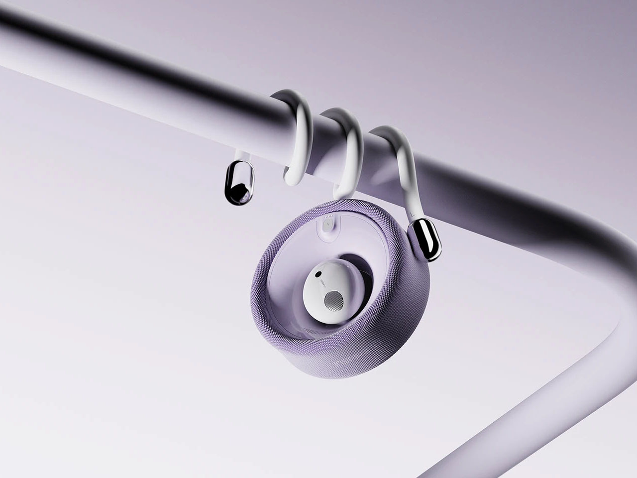 Head turn TWS，Removable unit，seamless switching，immersion noise reduction，Bluetooth headset，