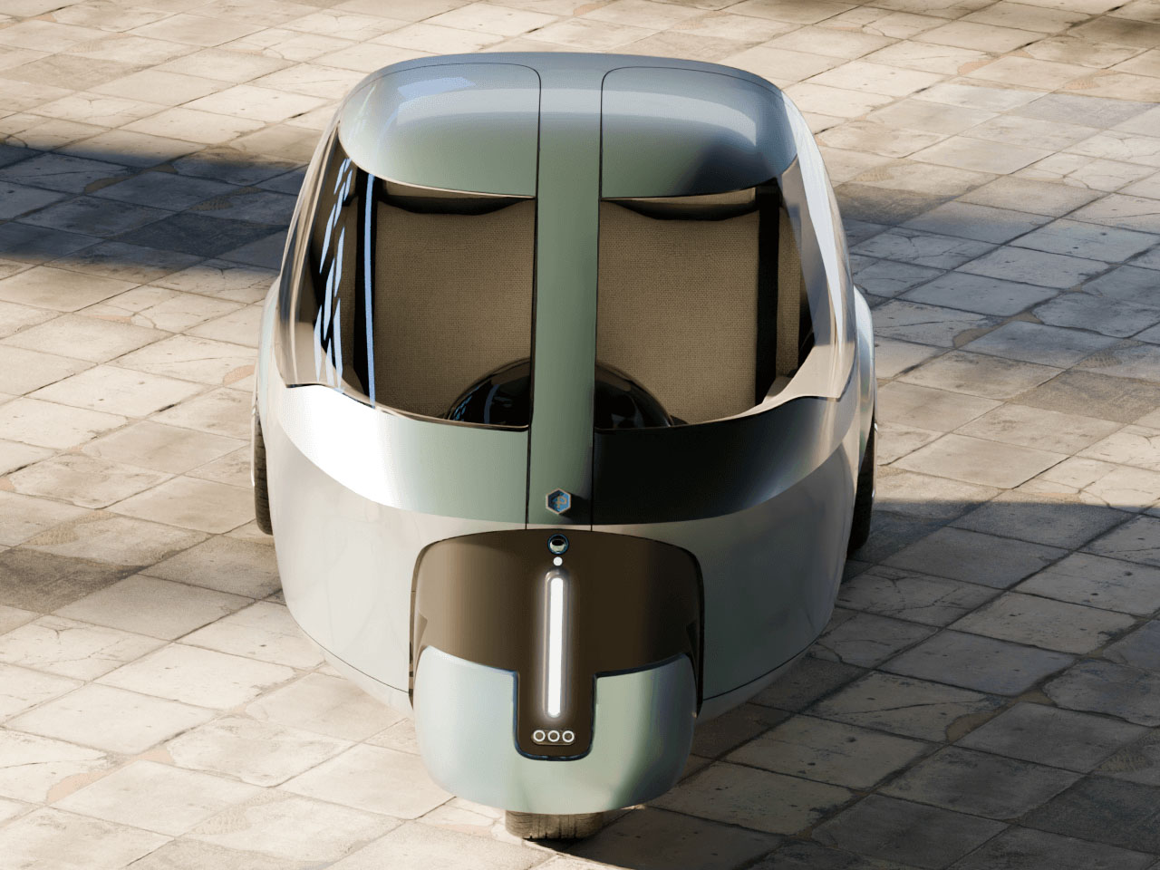 Electric tricycle，MOVA，Compact and flexible，Automatic driving，city distribution，