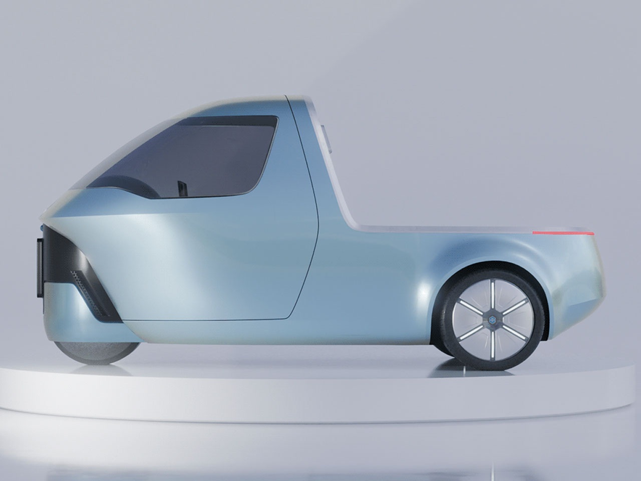 Electric tricycle，MOVA，Compact and flexible，Automatic driving，city distribution，