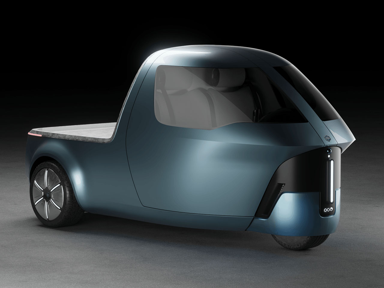 Electric tricycle，MOVA，Compact and flexible，Automatic driving，city distribution，