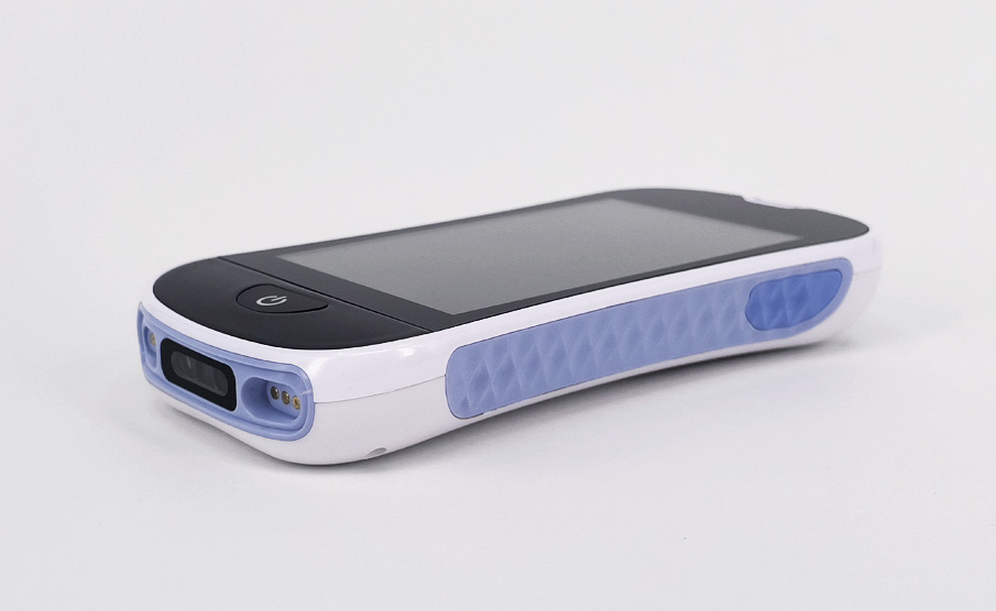 Blood glucose meter，Medical products，Handheld Product Design，Product human-computer interaction design，Product Design of Hospital End，Medical blood glucose meter，
