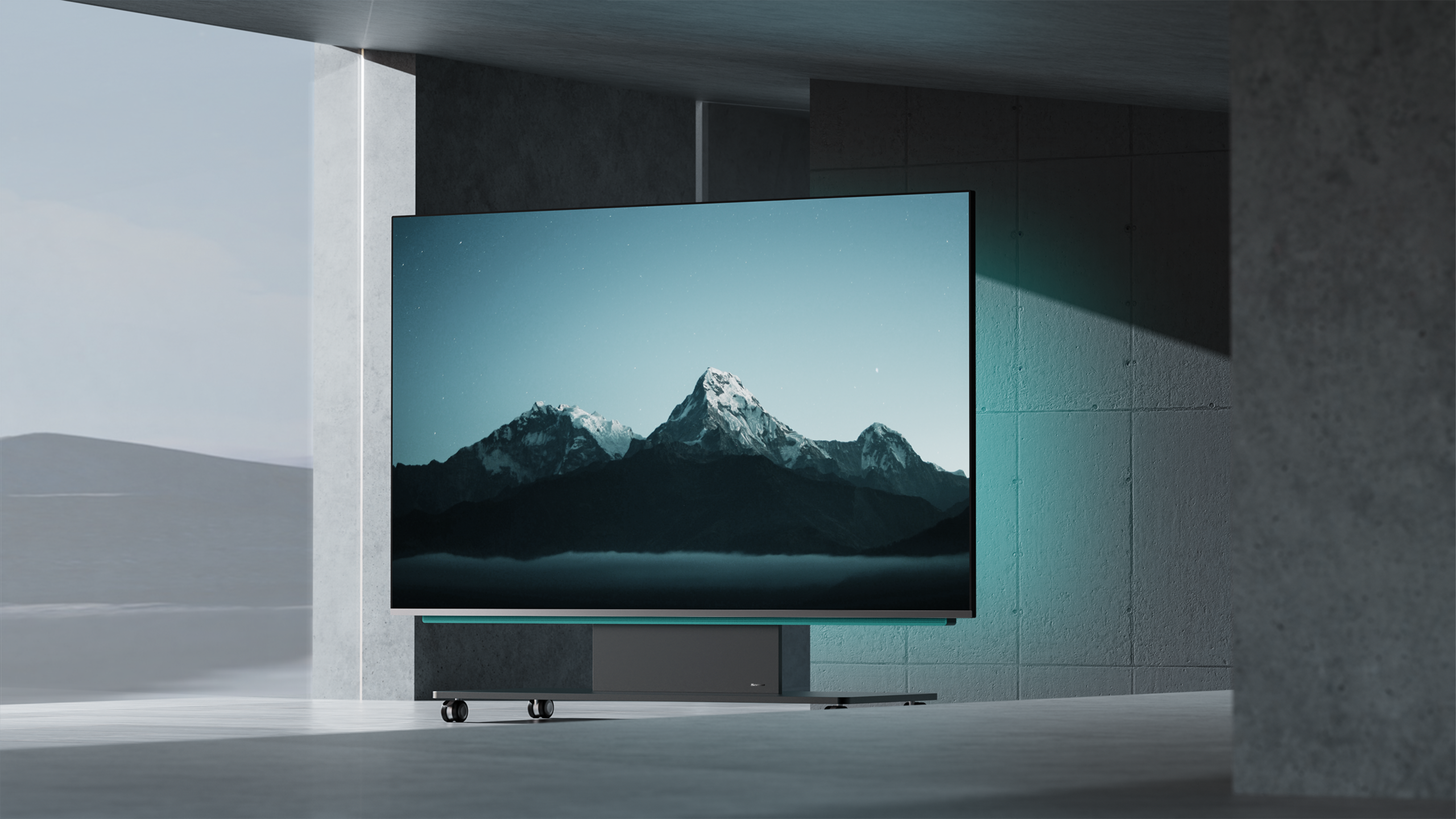 Industrial design, minimalist style, modern home，