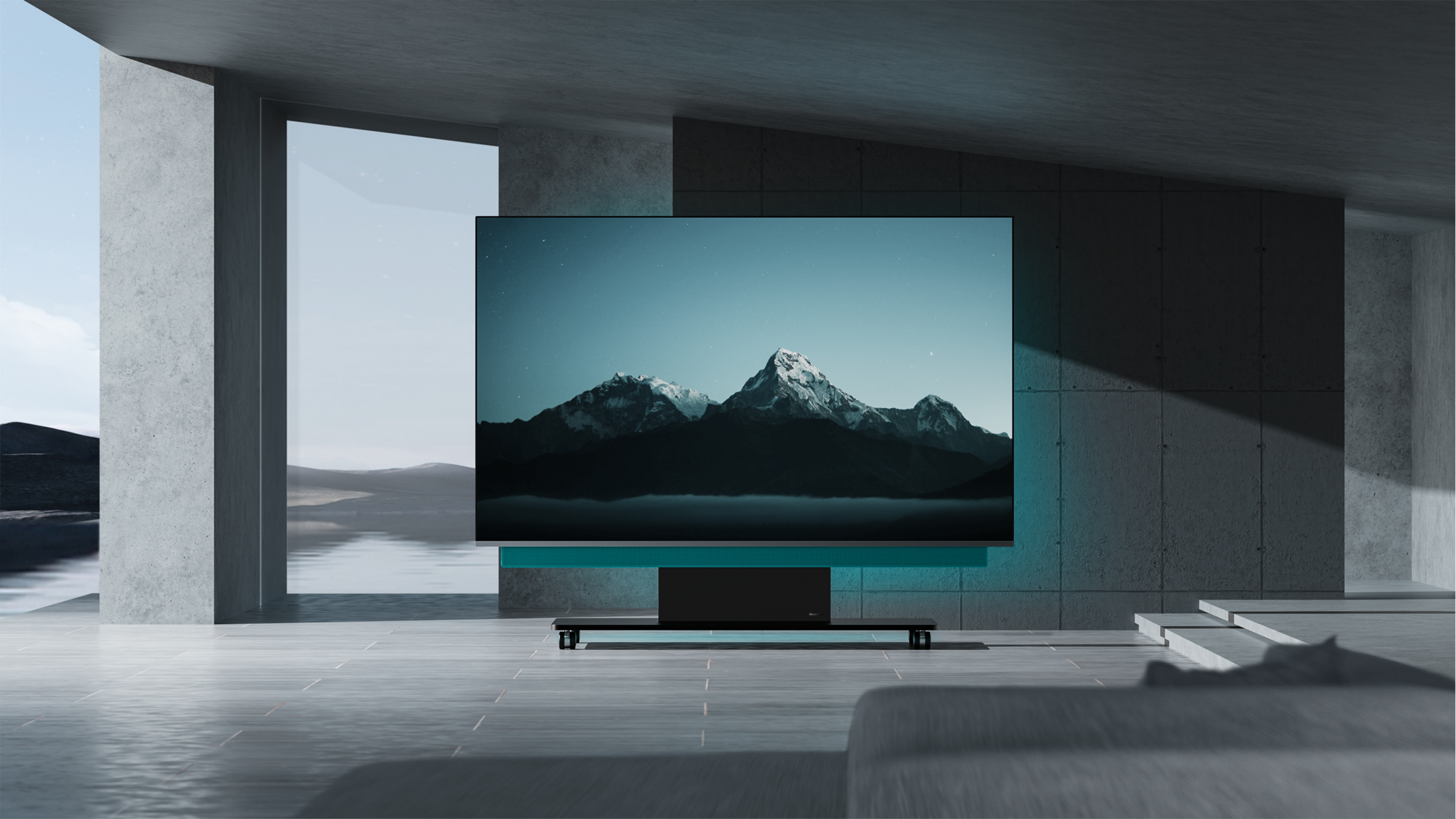 Industrial design, minimalist style, modern home，