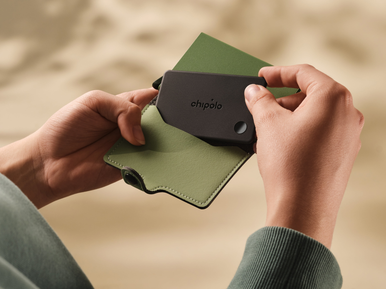 Bluetooth Tracker，Minimalism，Blond，Chipolo，Environmental protection materials，