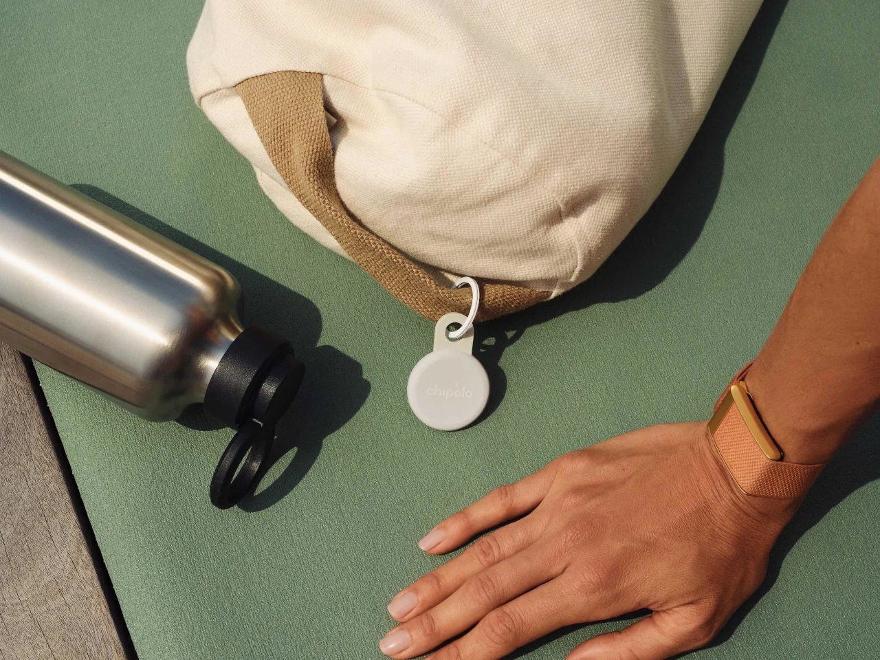 Bluetooth Tracker，Minimalism，Blond，Chipolo，Environmental protection materials，