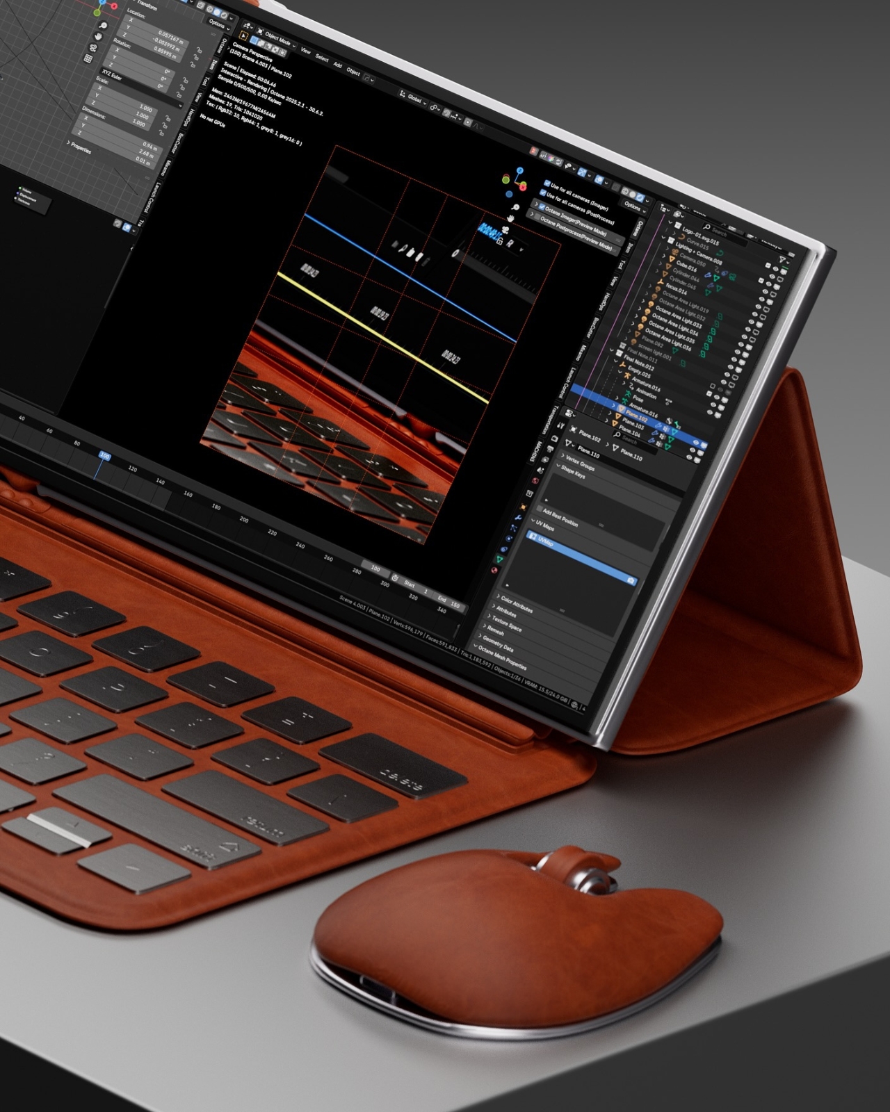 Folding screen，Portable display，OLED，Flexible Electronics，Modular design，