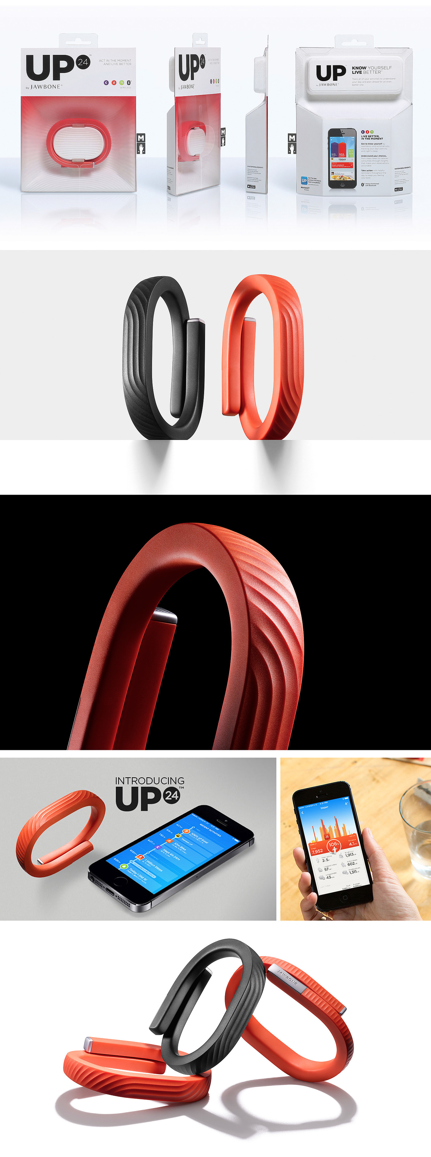 jawbone up24，