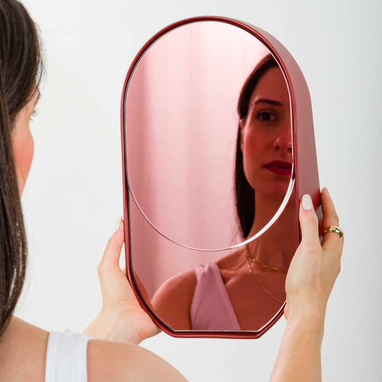 Art Mirror，Baggage Claim，Colored glass，MDF Framework，Sculpture furniture，