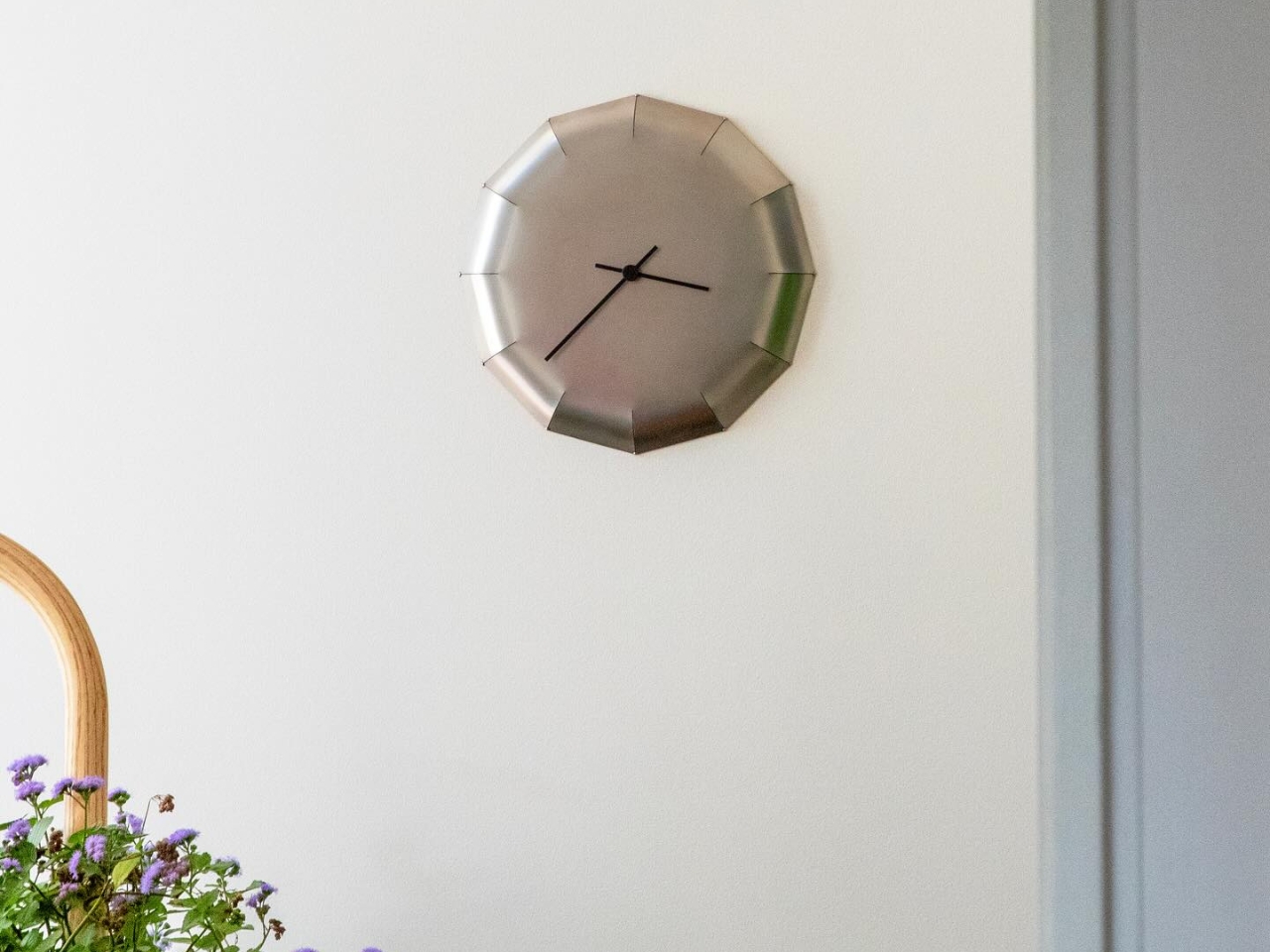 Edition 003，Stainless steel process，Functional Art，Clock design，Daniel Schofield，