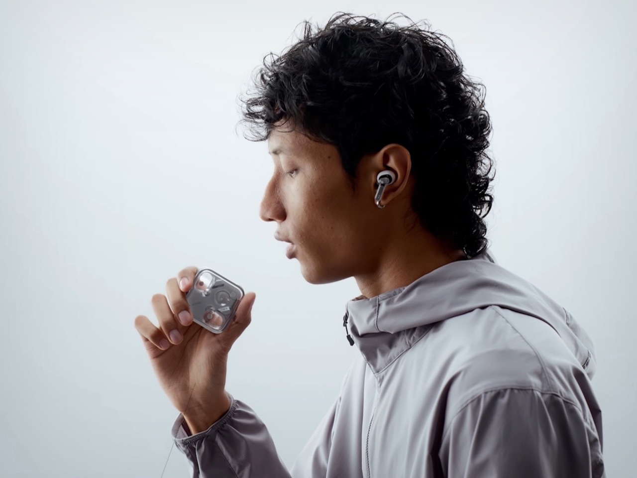 True wireless headset，Super Mic，Noise reduction earphone，tws，Carl Pei，