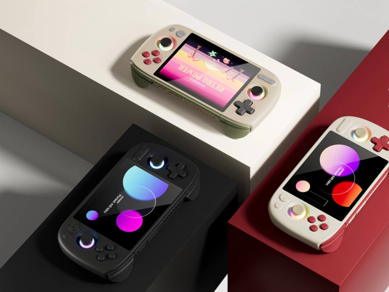 AYANEO，Pocket Air Mini，Android Handset，Retro game，Hall rocker，