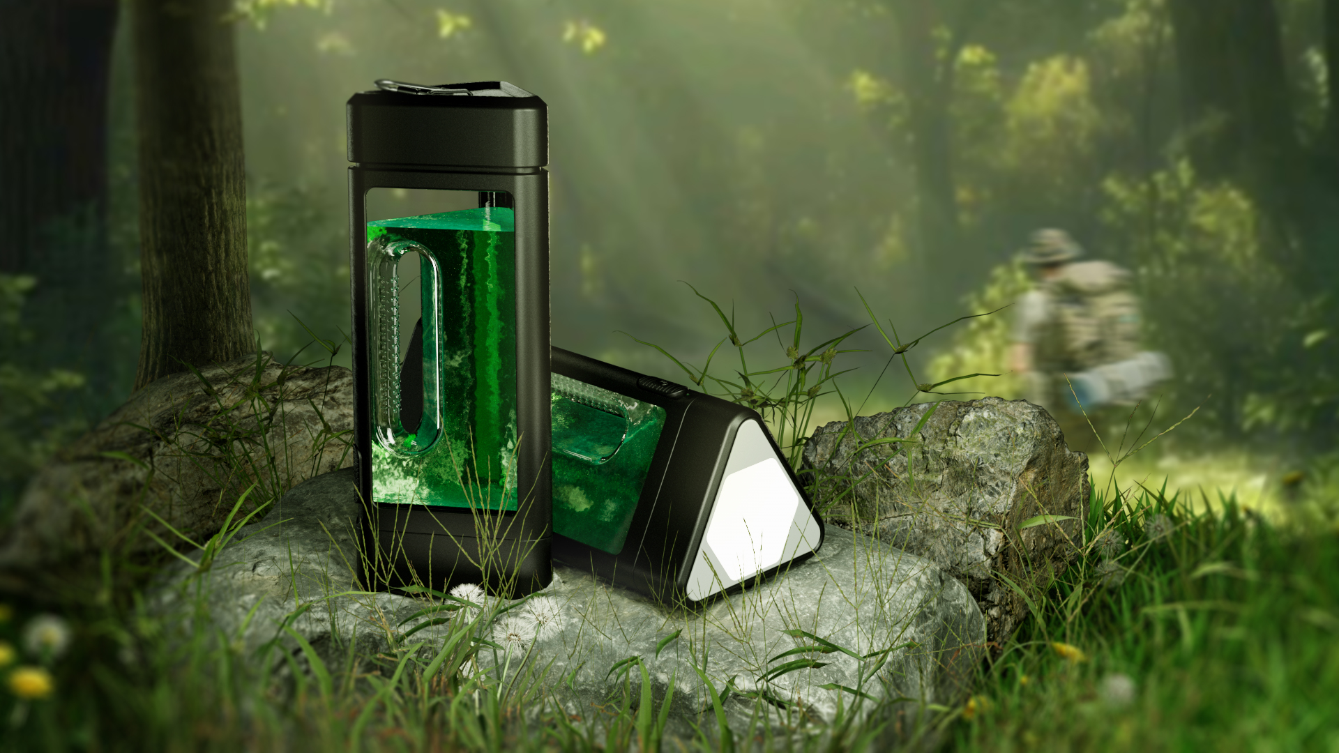 outdoors，clean energy，sustainable，Defend Design，Bioenergy，lamps and lanterns，home education，