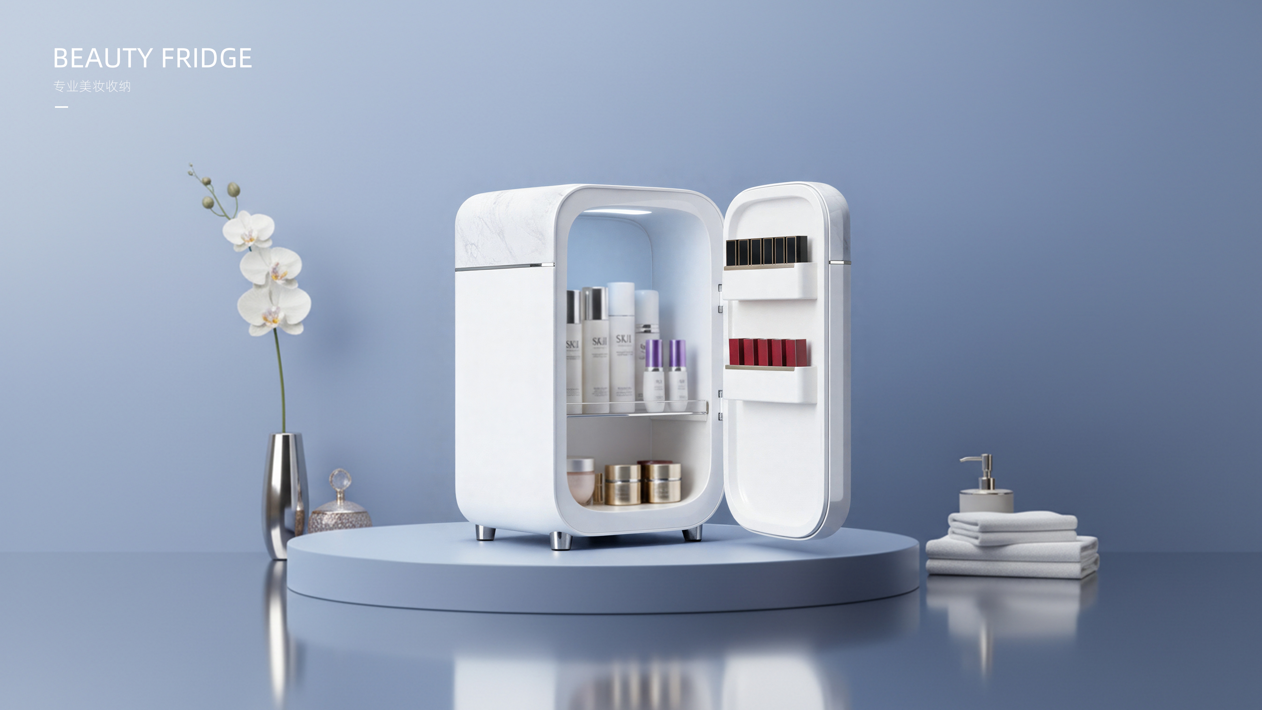 Beauty refrigerator，Refrigerator，Gehu，