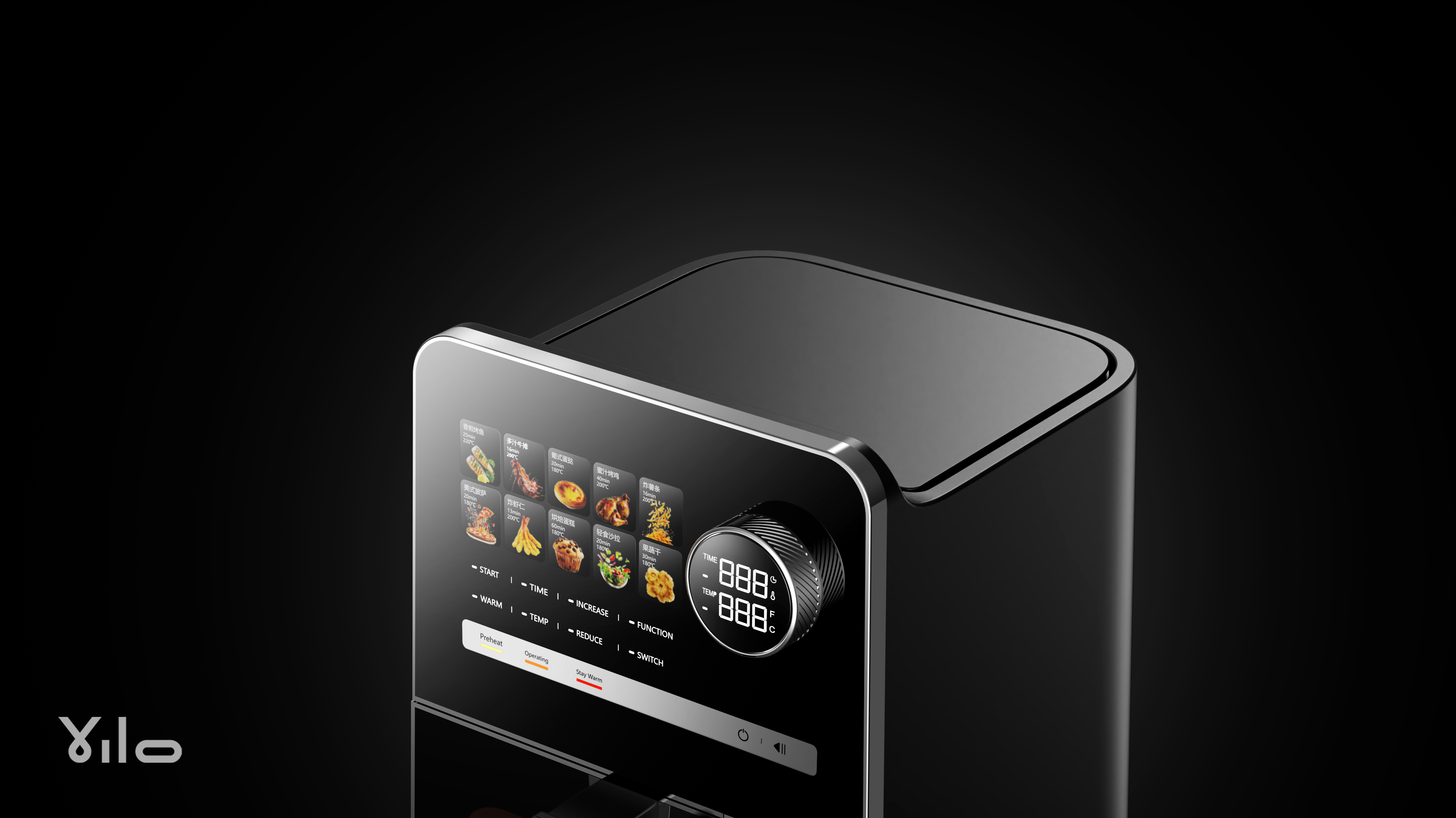 Air fryer，Smart appliances，small home appliances，Large screen，kitchen and toilet，