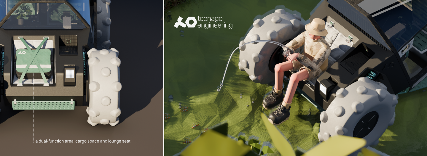 picnic car，Fishing Car，Concept Car，vehicle，Automobile design，