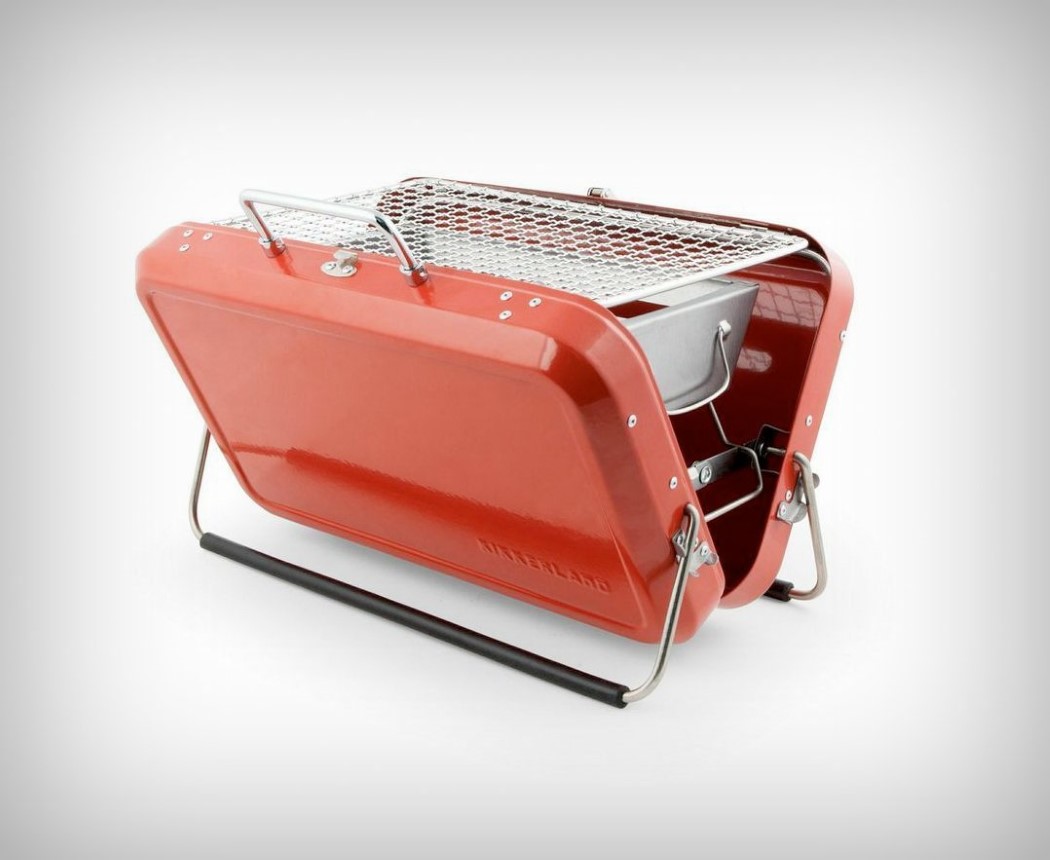 Portable，Suitcase type，Barbecue rack，