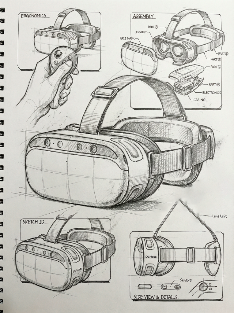 Virtual devices, immersive games, headsets, simulated worlds, people，