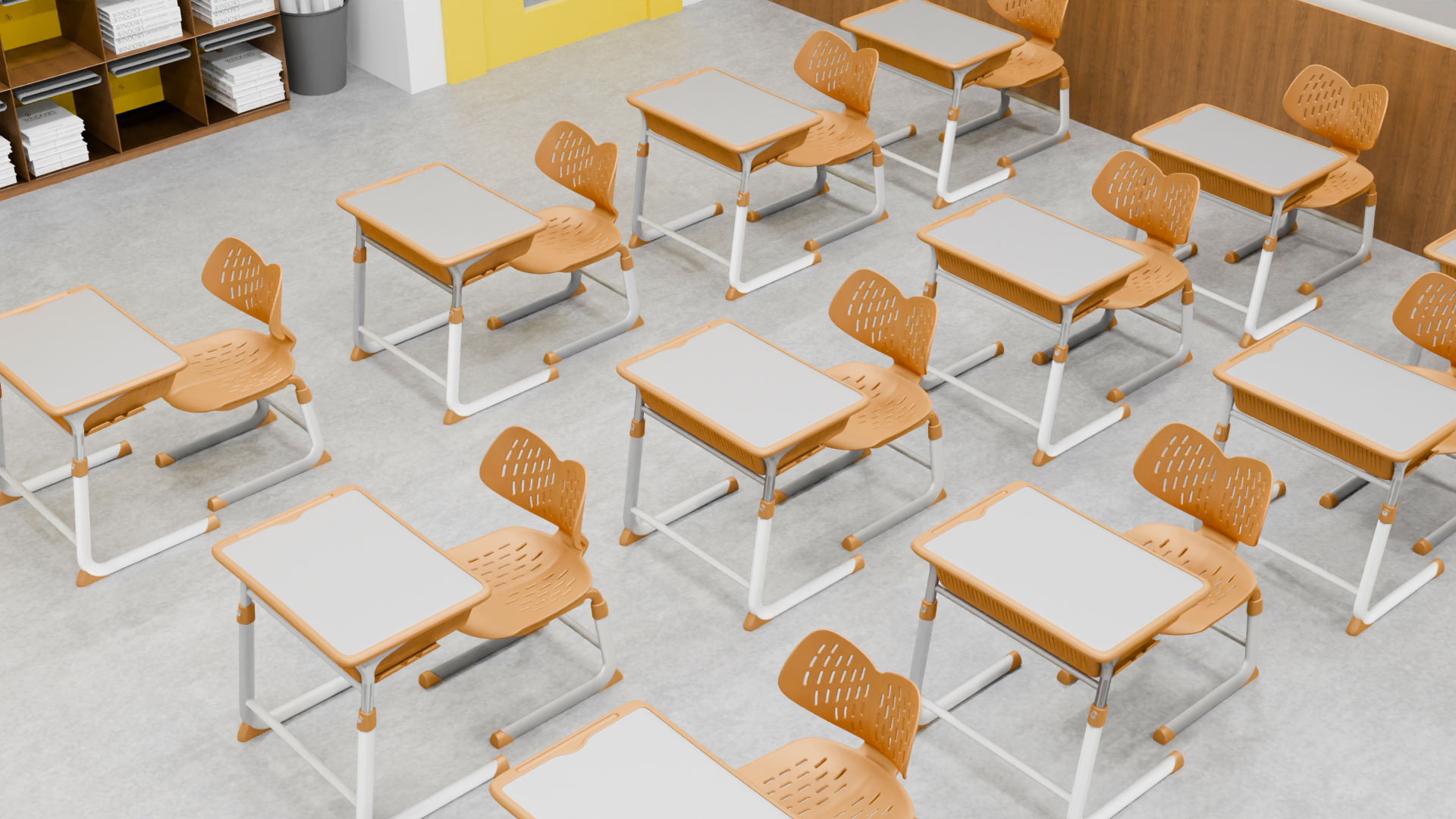 School furniture，study desks and chairs，ergonomic chair，education，