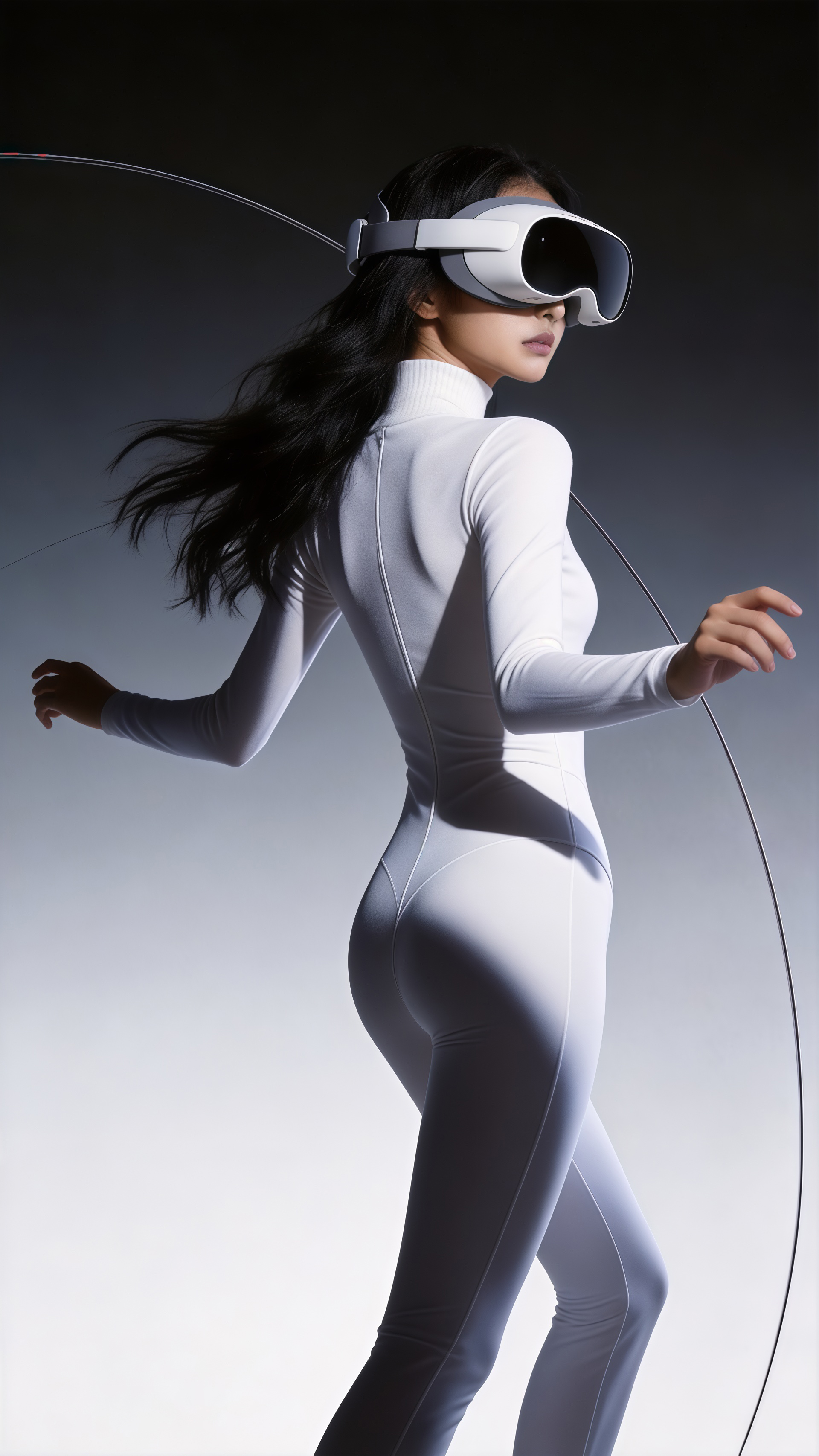 AIGC，Commercial auction，VR head display，3D glasses，Sense of future，