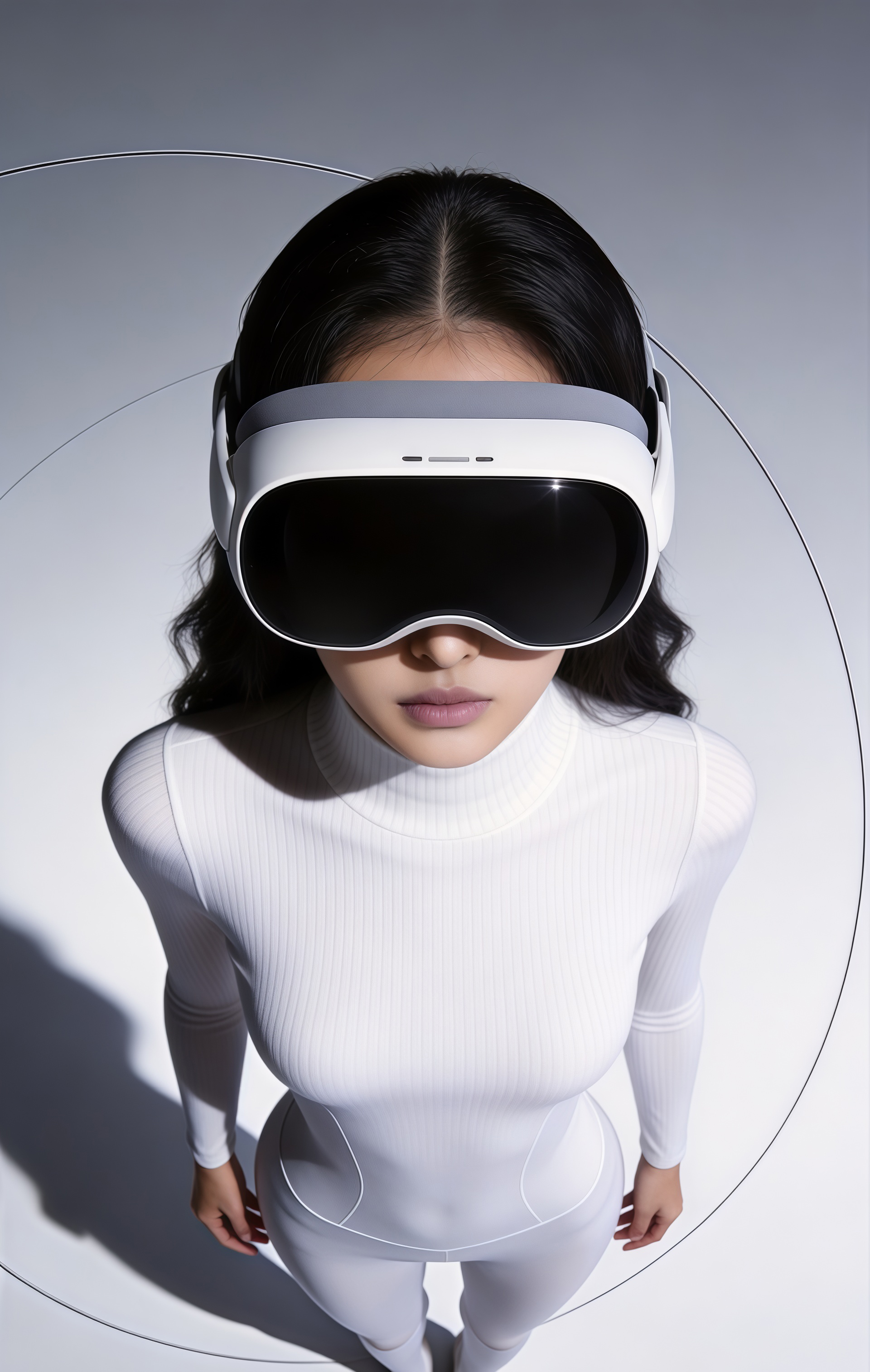 AIGC，Commercial auction，VR head display，3D glasses，Sense of future，