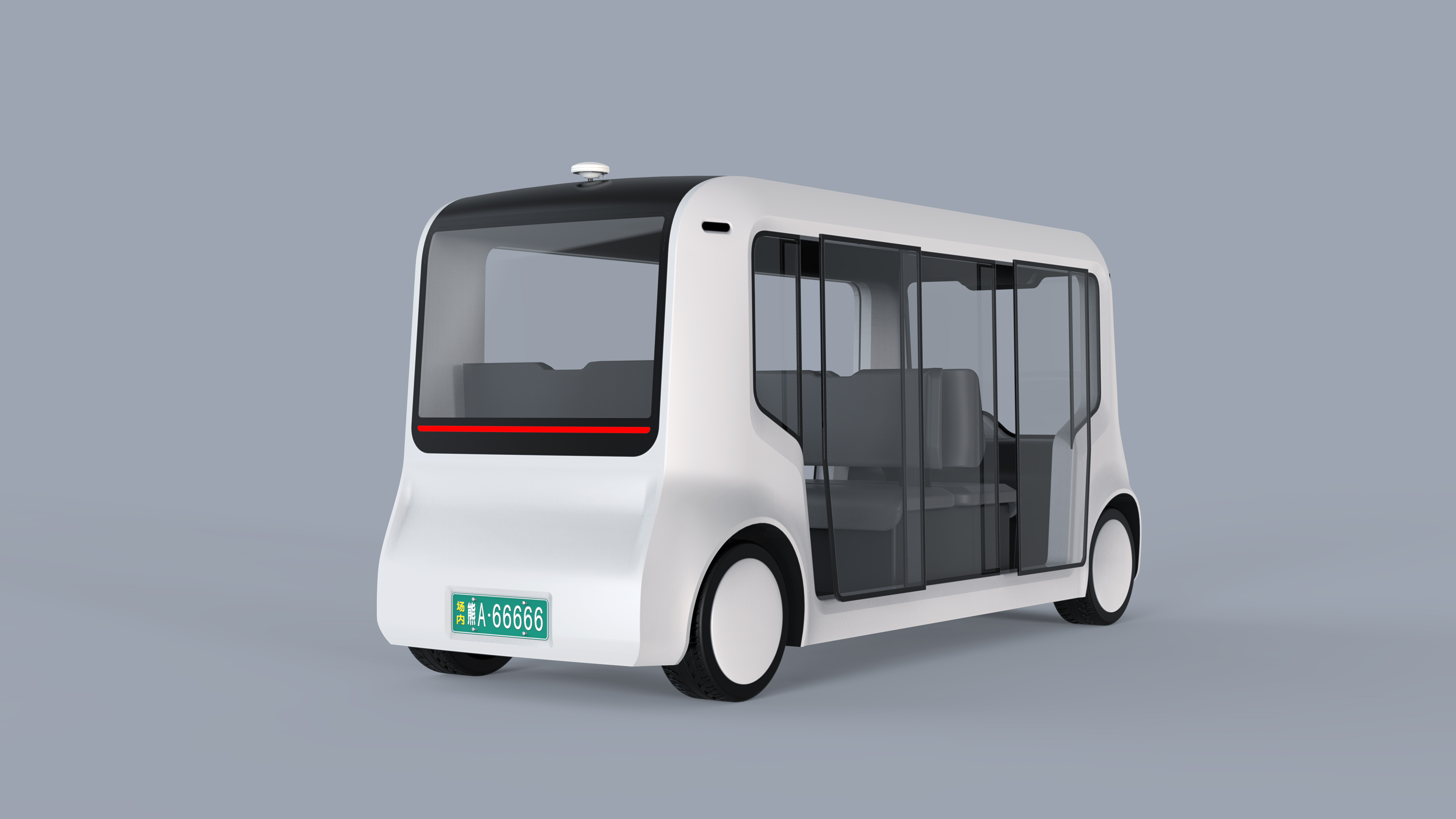 Scenic wisdom small traffic products，Sightseeing car，Driverless，industrial design，Appearance design，Scenery sweep code car，Scenic Sightseeing Car，Unmanned sightseeing bus，