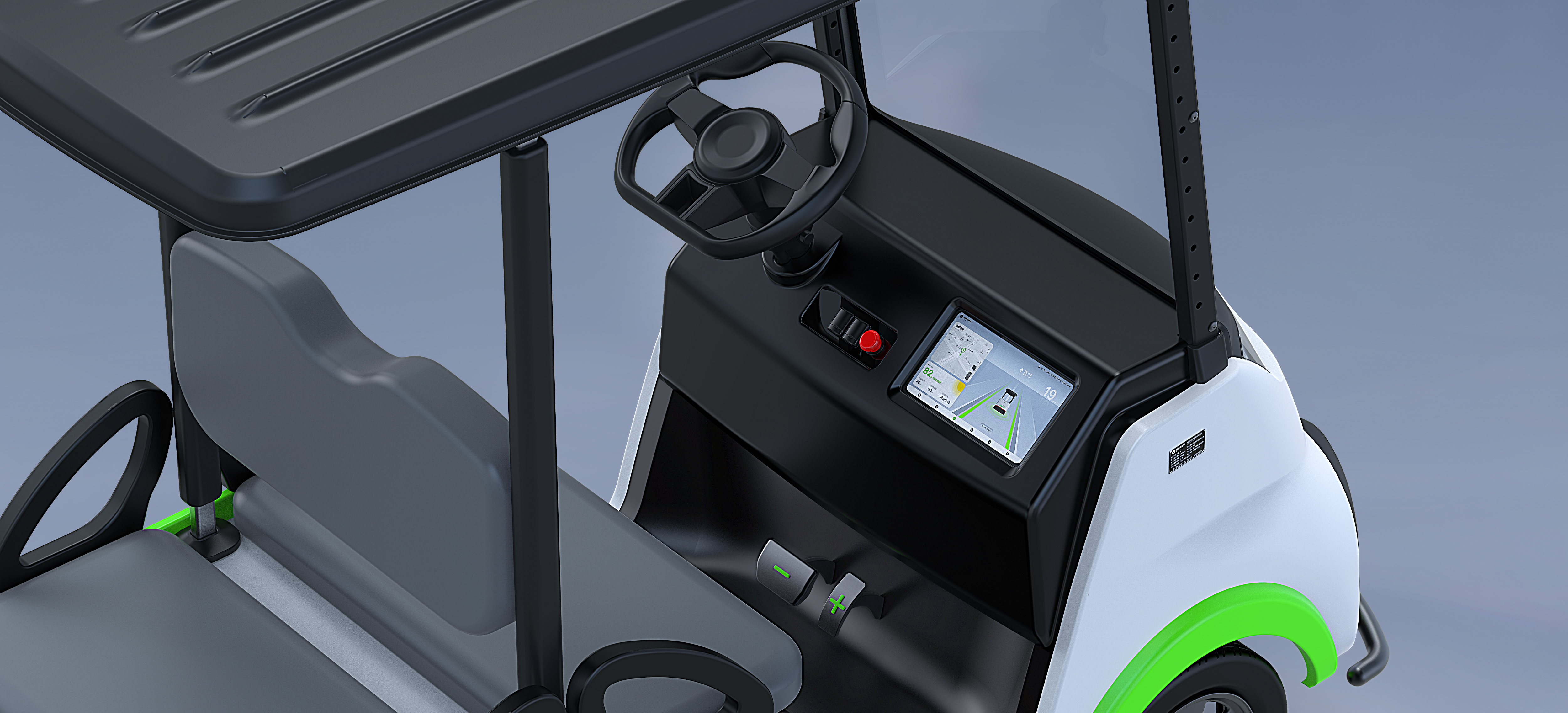 Scenic wisdom small traffic products，Sightseeing car，Driverless，industrial design，Appearance design，Scenery sweep code car，Scenic Sightseeing Car，Unmanned sightseeing bus，