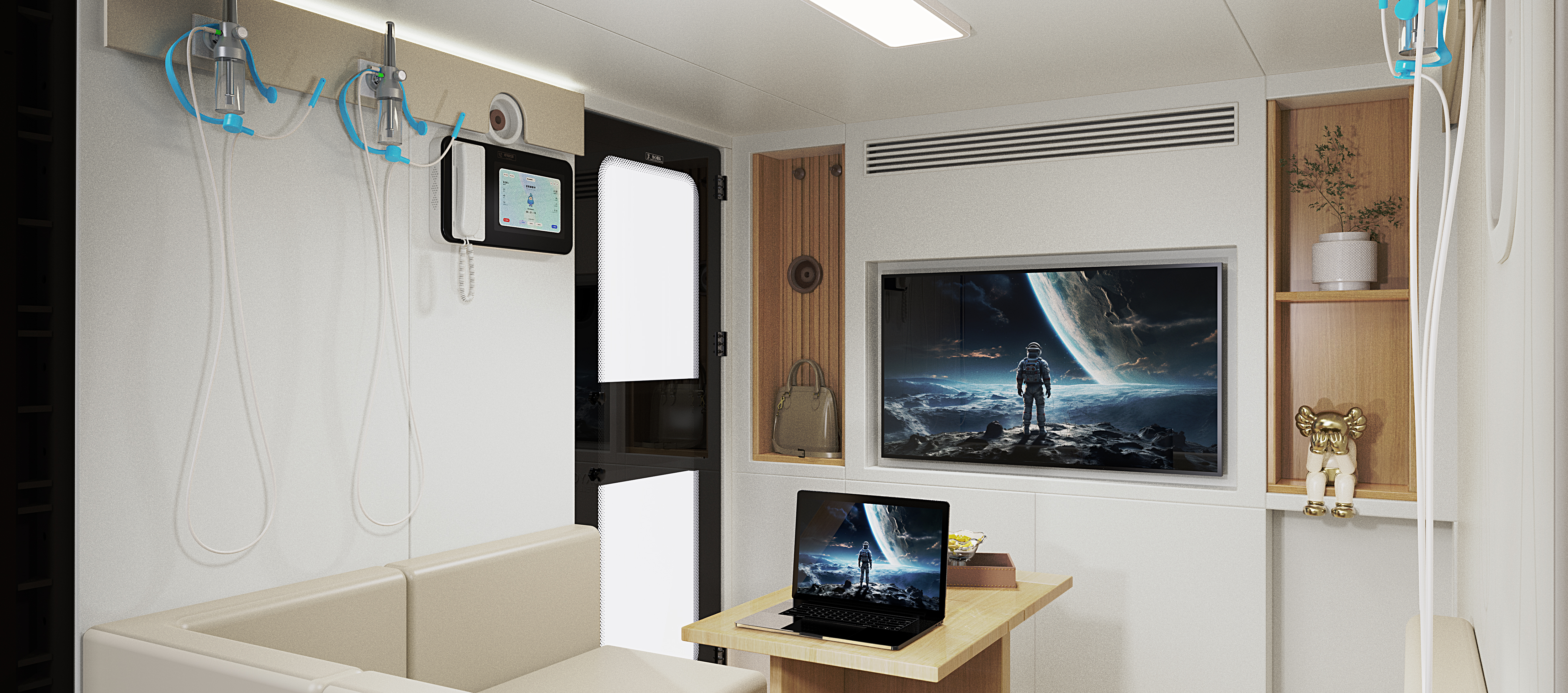 oxygen chamber design，Appearance design，Aging Economy，industrial design，intelligent oxygen chamber，Sleeping cabin，micro-pressure oxygen chamber，Learning/Egg/SPA Cabin，