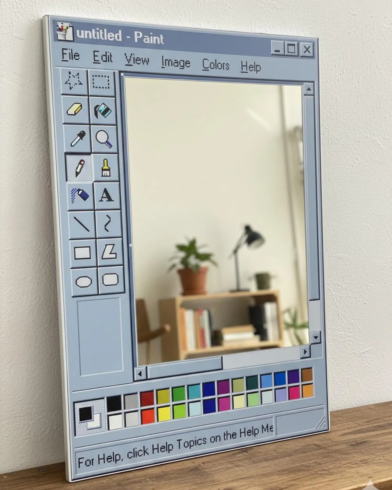 Retro Design ，Pixel Art，Nostalgia，Mirror design，Windows Paint，