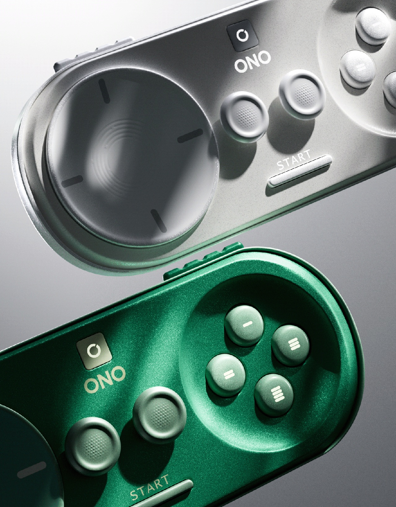 ONO Compact Capsule，Translucent handle，GameSir X3 Pro，Slide design，Ergonomics，